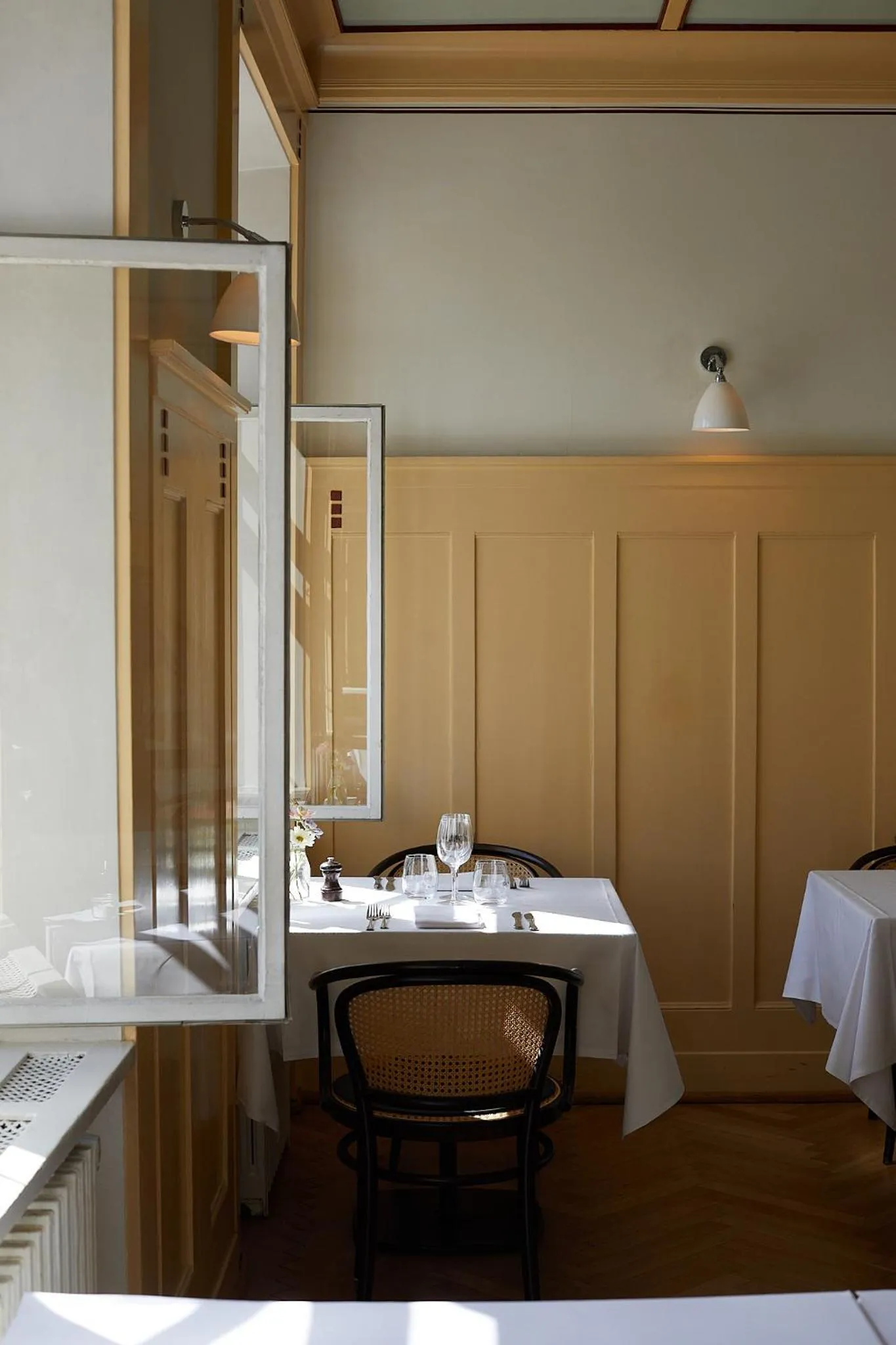 Bed in Hotel Saxkjøbing