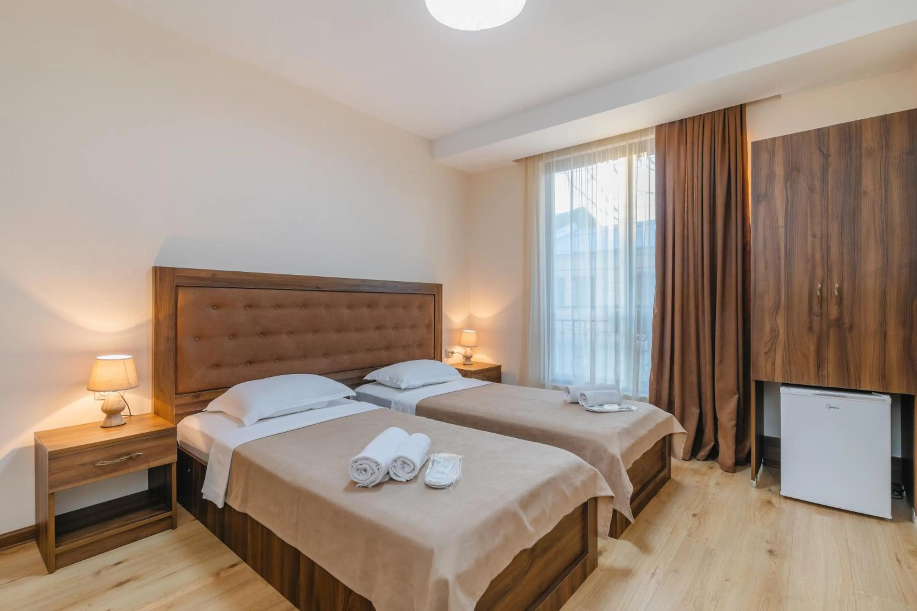 Bed in Gala Boutique Hotel