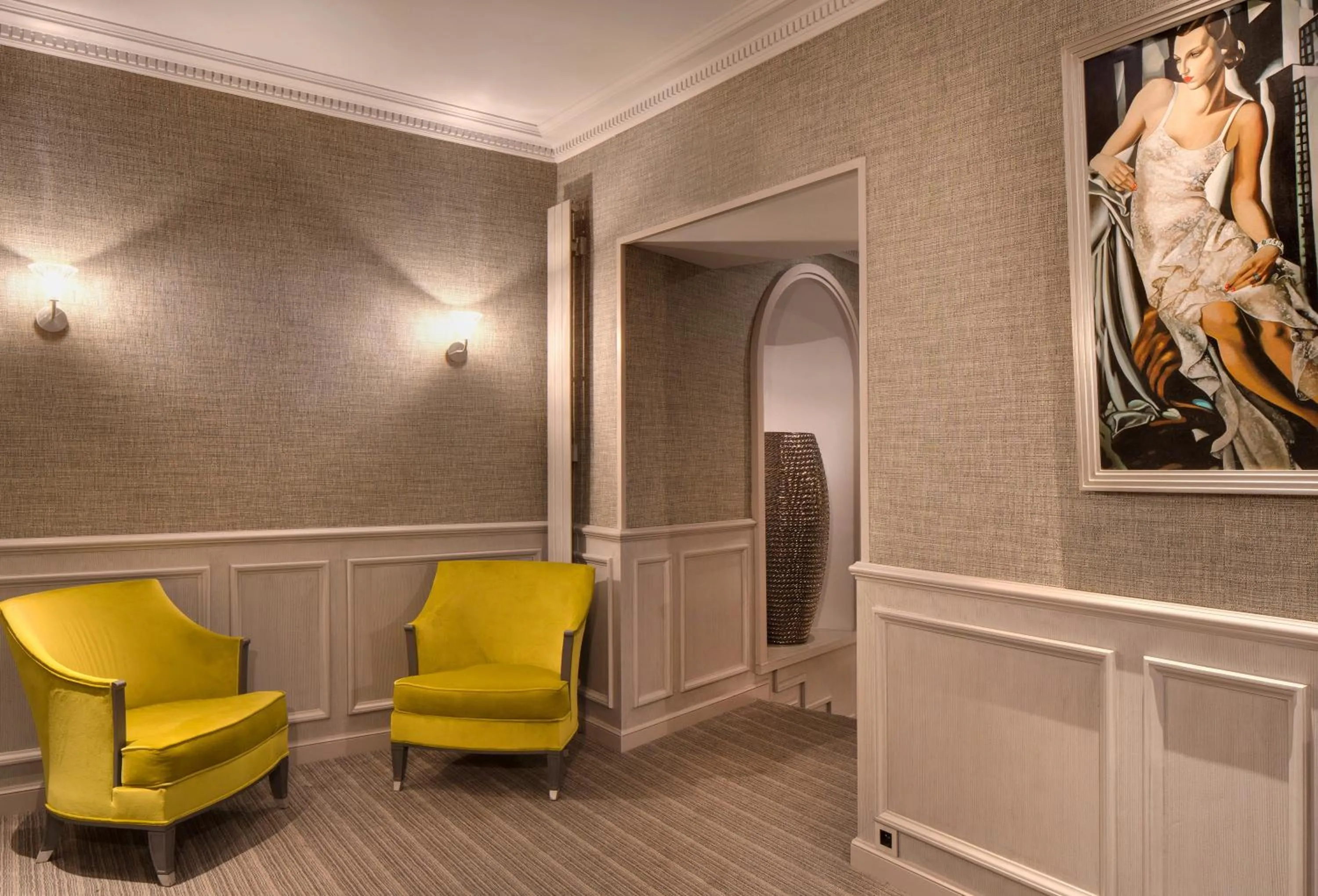 Decorative detail in Hôtel Château Frontenac