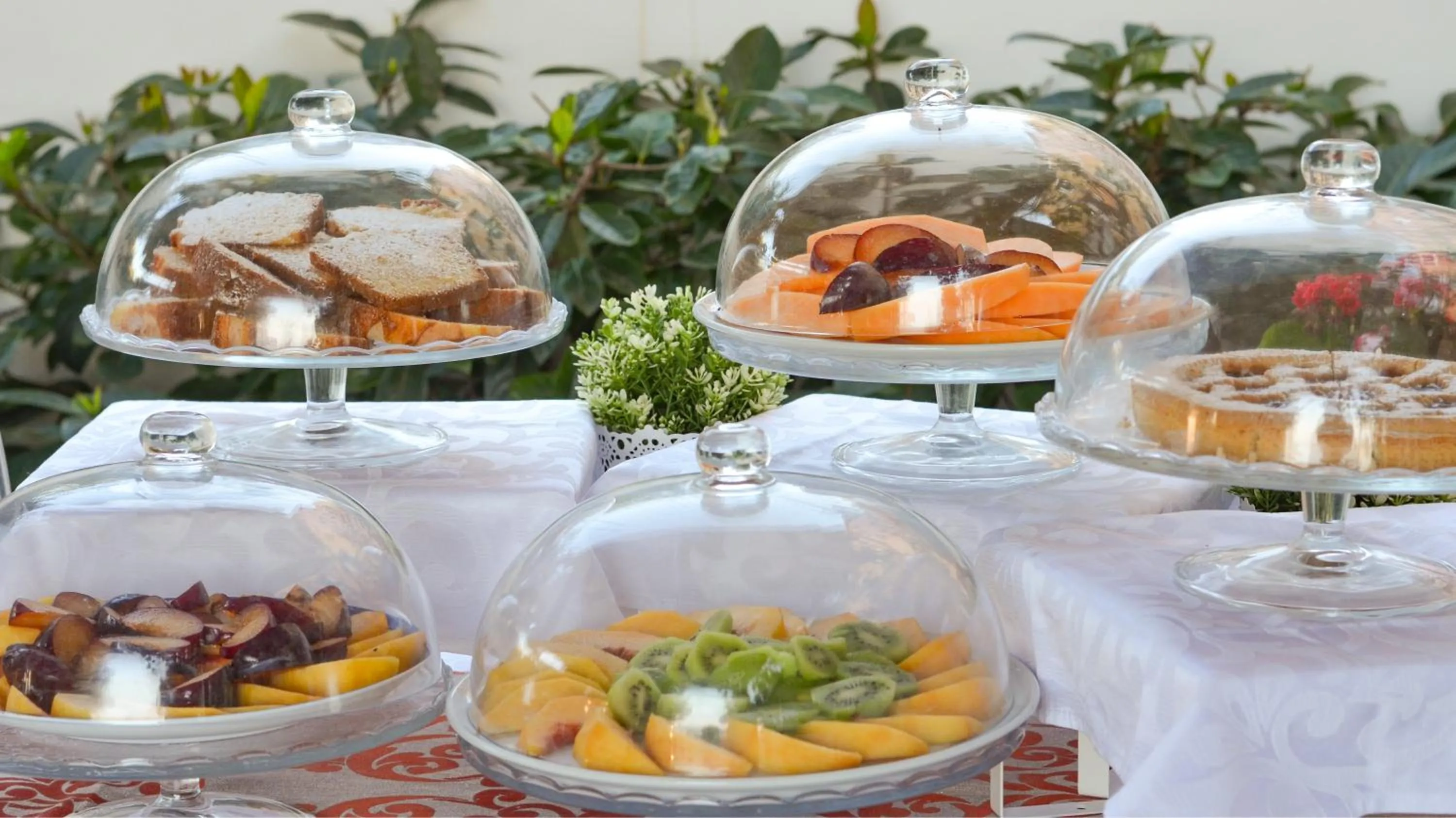 Buffet breakfast in Hotel Calanca