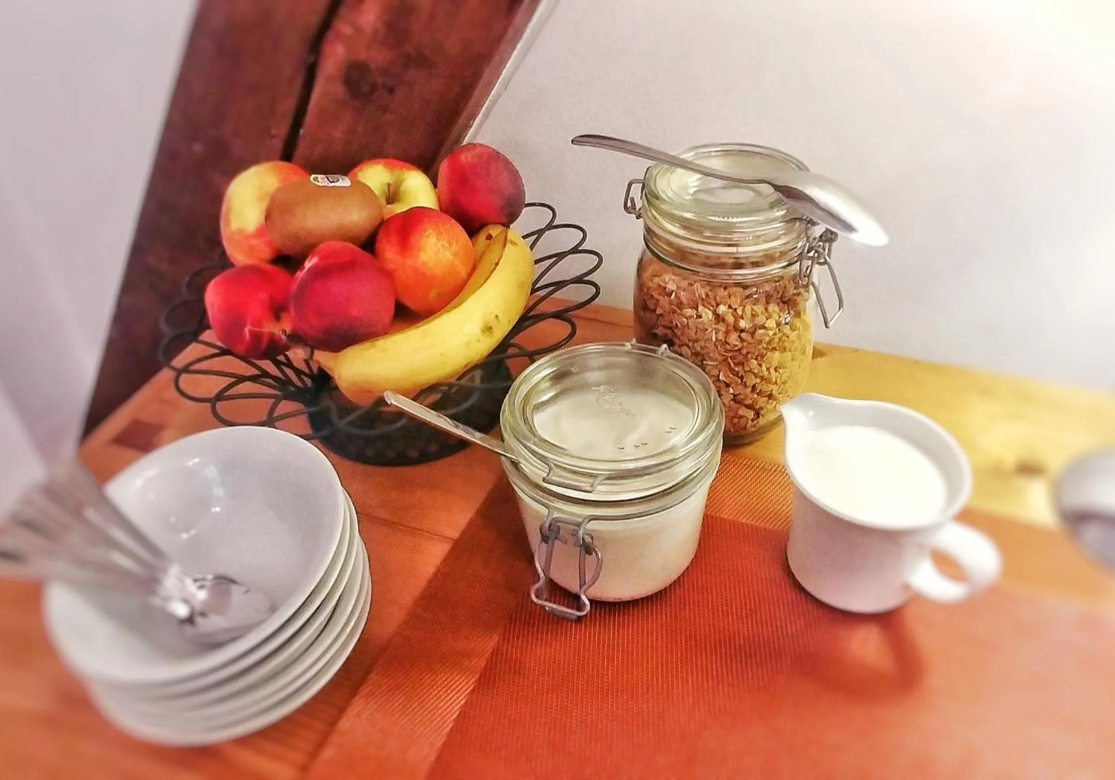 Food and drinks in Privathotel Der Schwarze Herrgott No TV