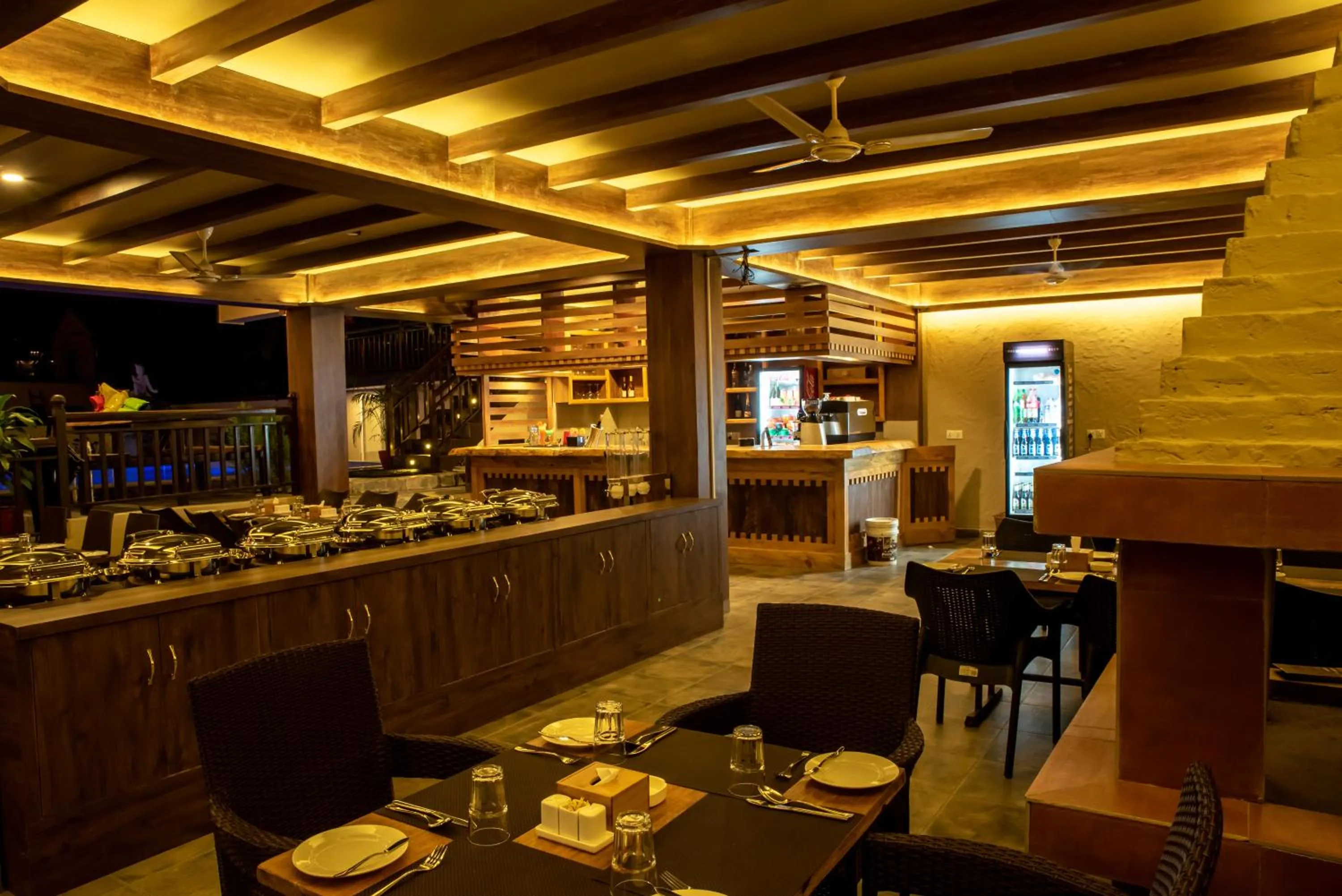Restaurant/places to eat in Busy Bee Resort, Pokhara