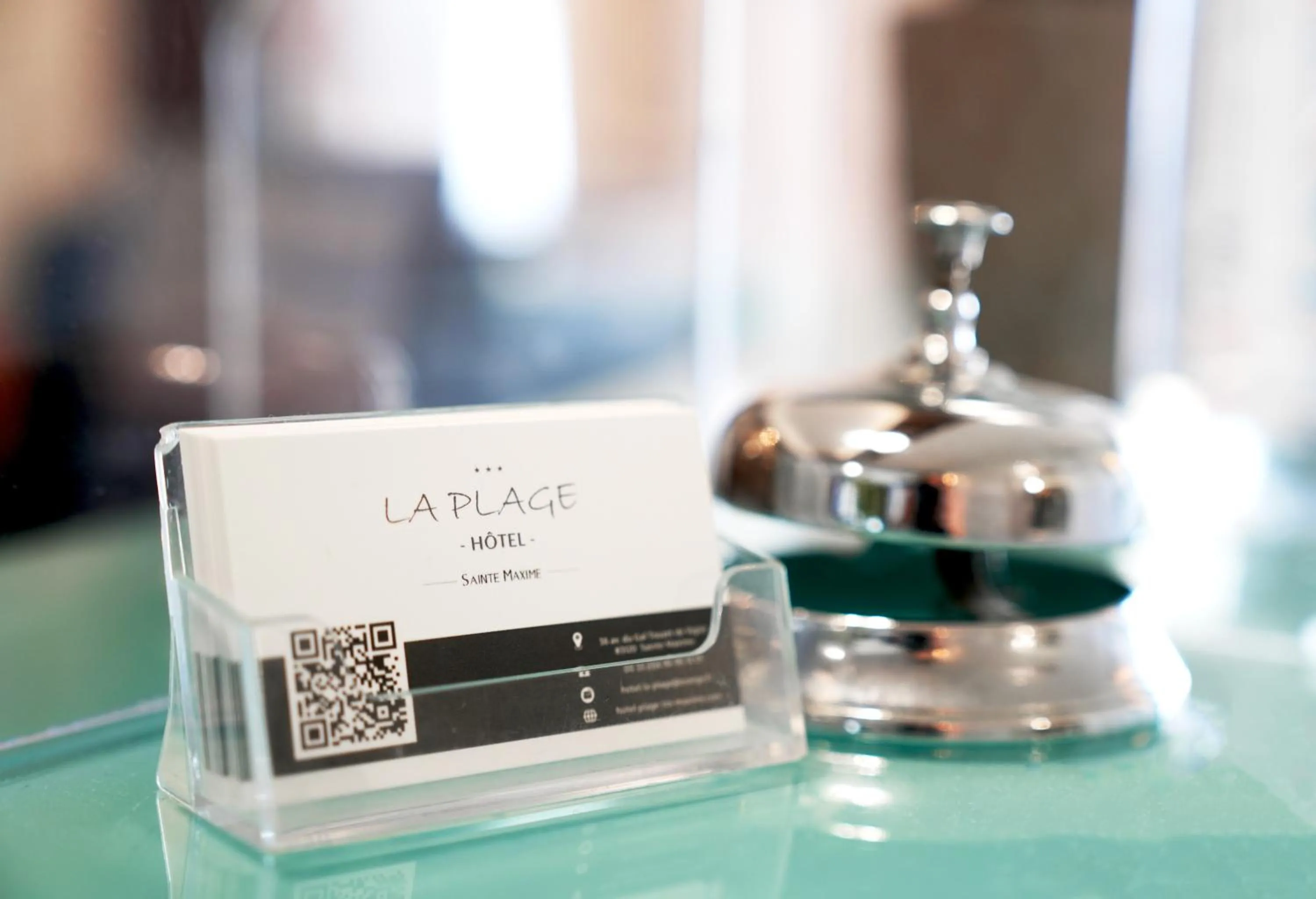 Lobby or reception in Hôtel La Plage