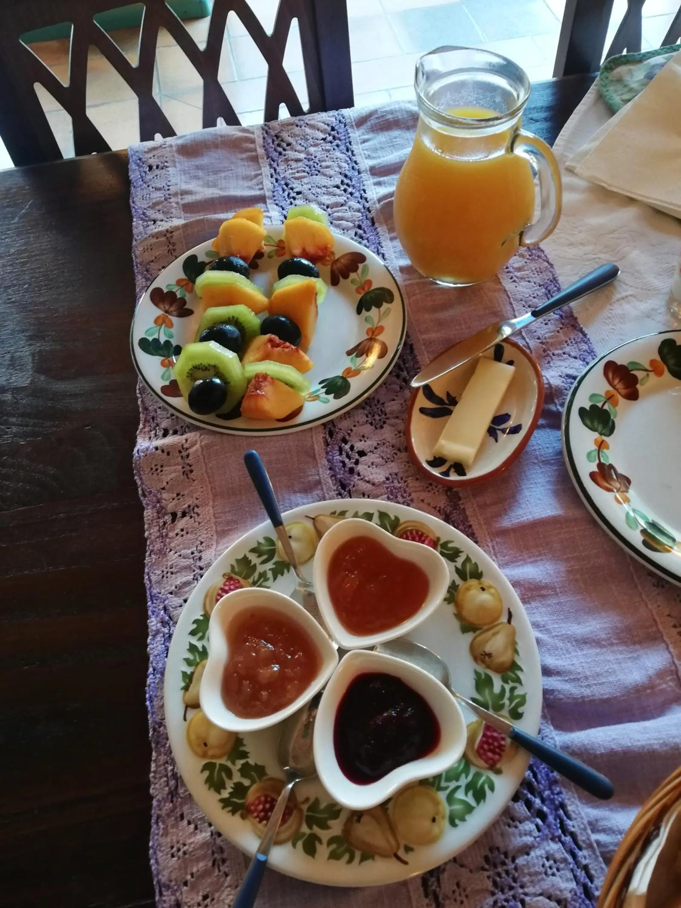 Breakfast in La Giribaldina Winery & Farmhouse