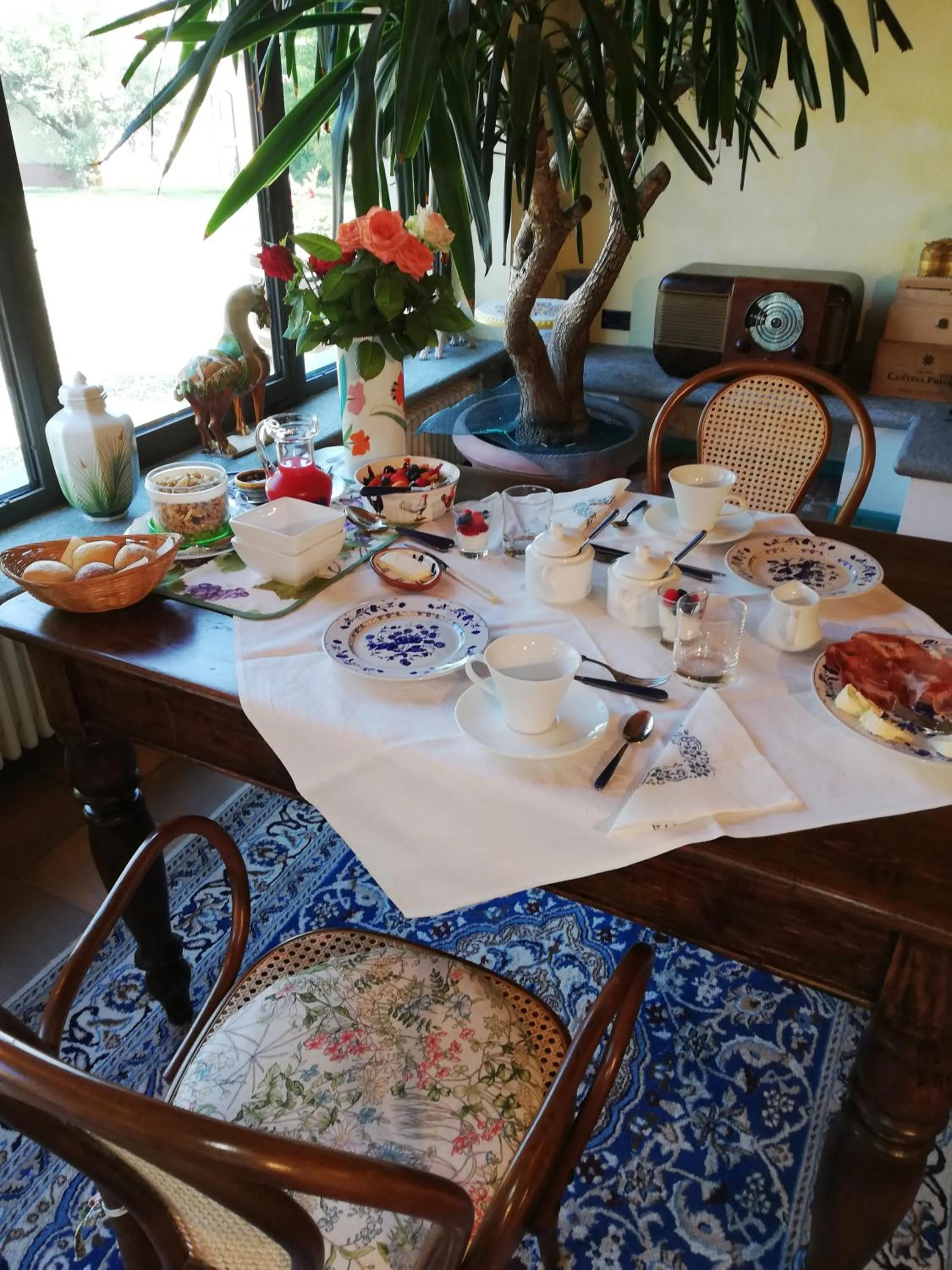 Breakfast in La Giribaldina Winery & Farmhouse