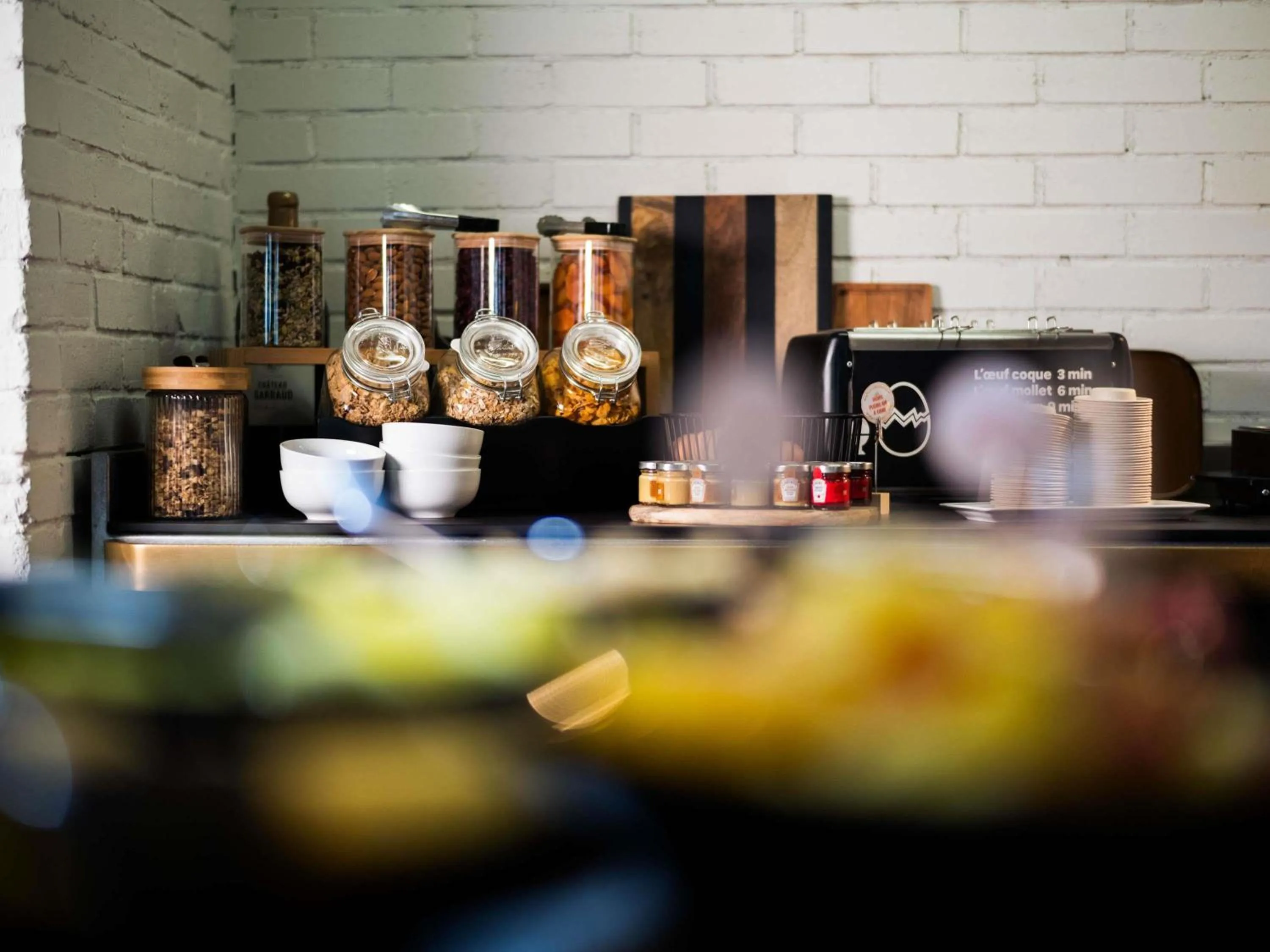 Breakfast in IBIS Port de plaisance