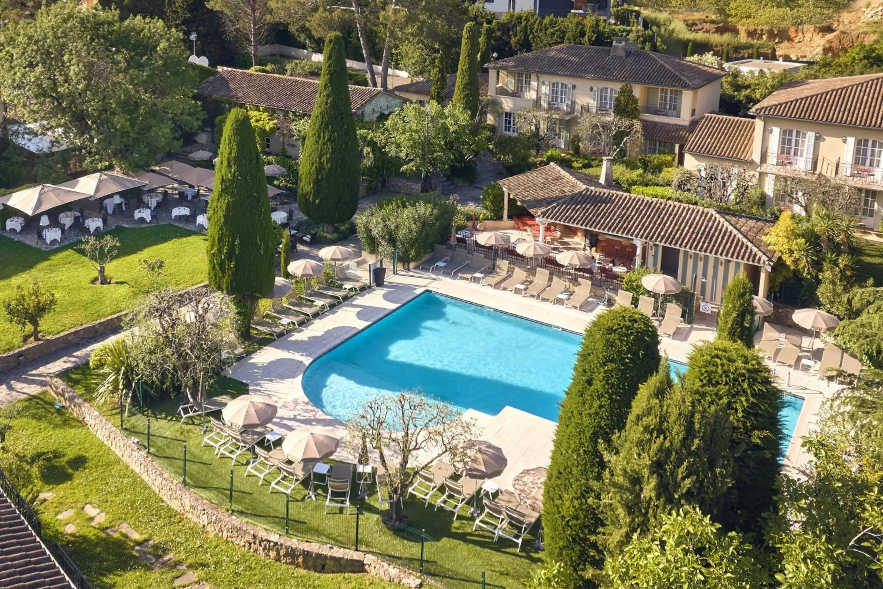 Swimming pool in La Bastide de Mougins, a Tribute Portfolio Hotel