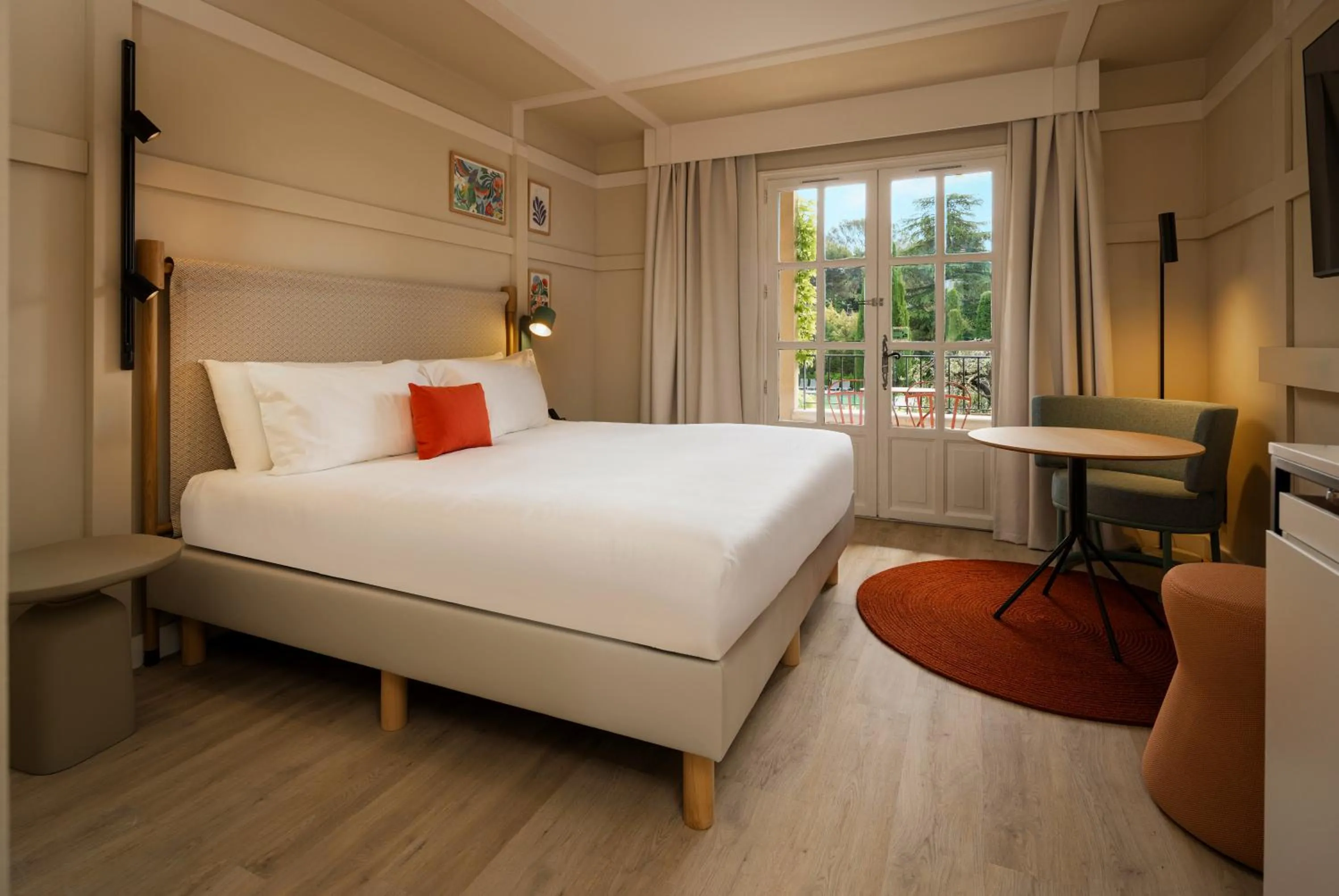 Bedroom, Bed in La Bastide de Mougins, a Tribute Portfolio Hotel