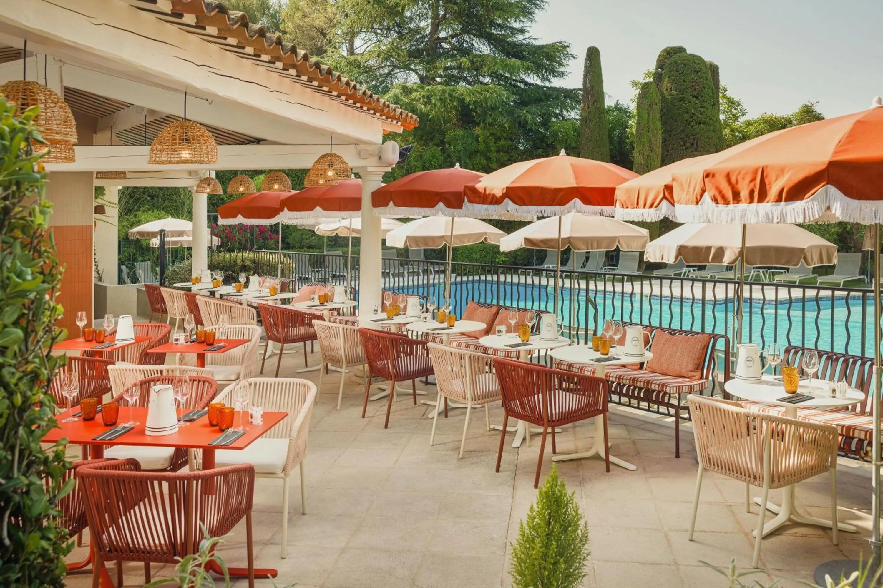 Swimming pool in La Bastide de Mougins, a Tribute Portfolio Hotel