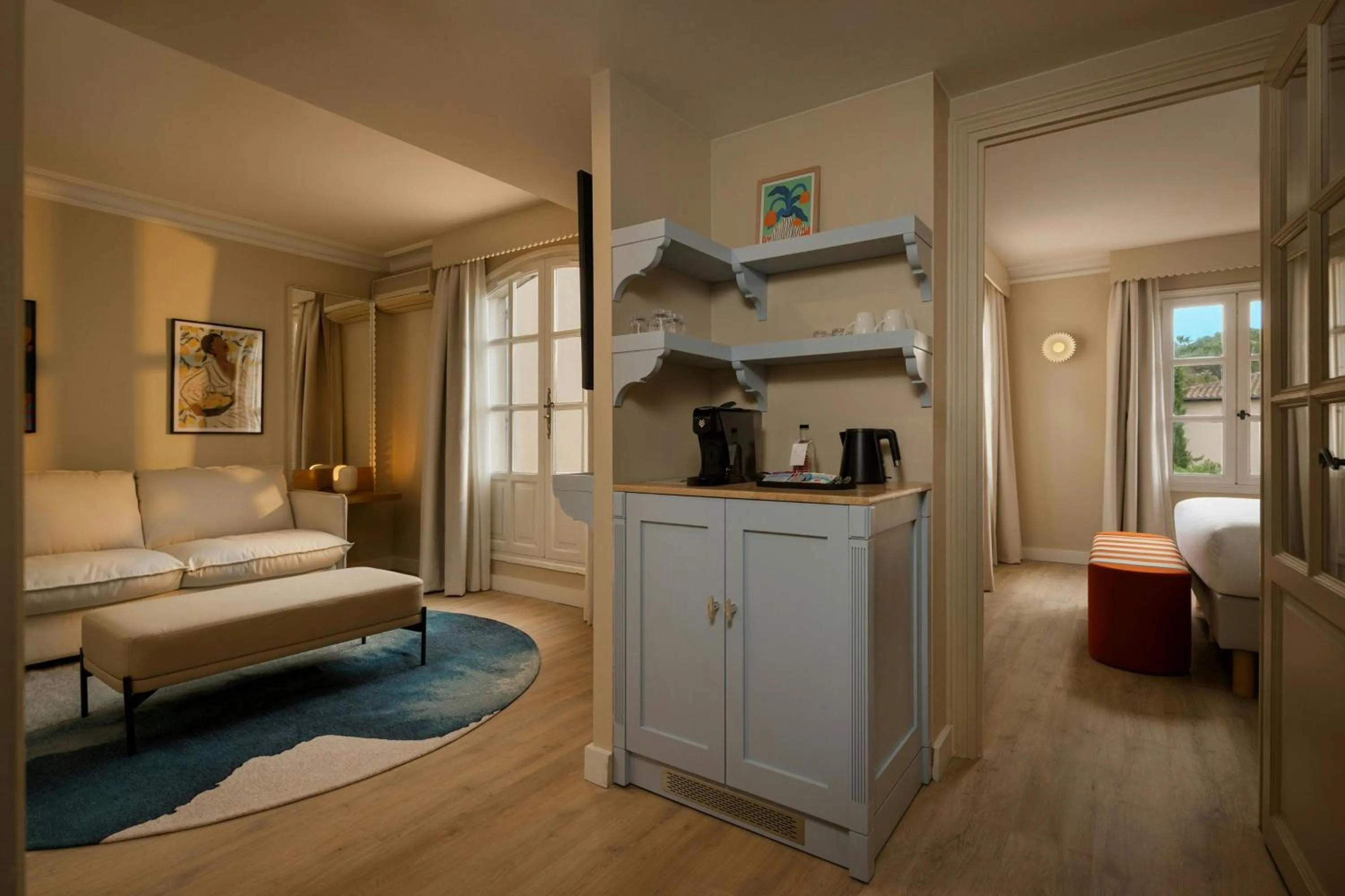 Photo of the whole room in La Bastide de Mougins, a Tribute Portfolio Hotel