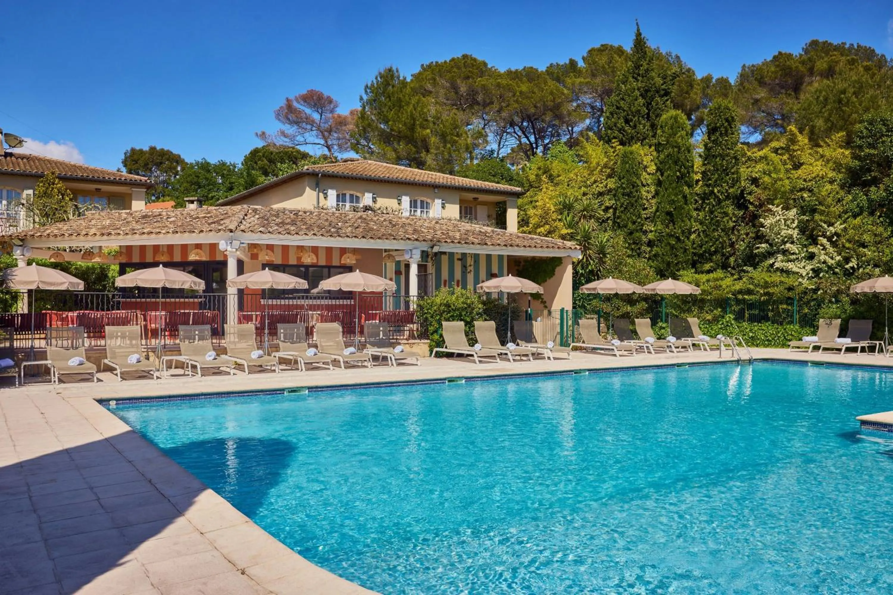 Swimming pool in La Bastide de Mougins, a Tribute Portfolio Hotel