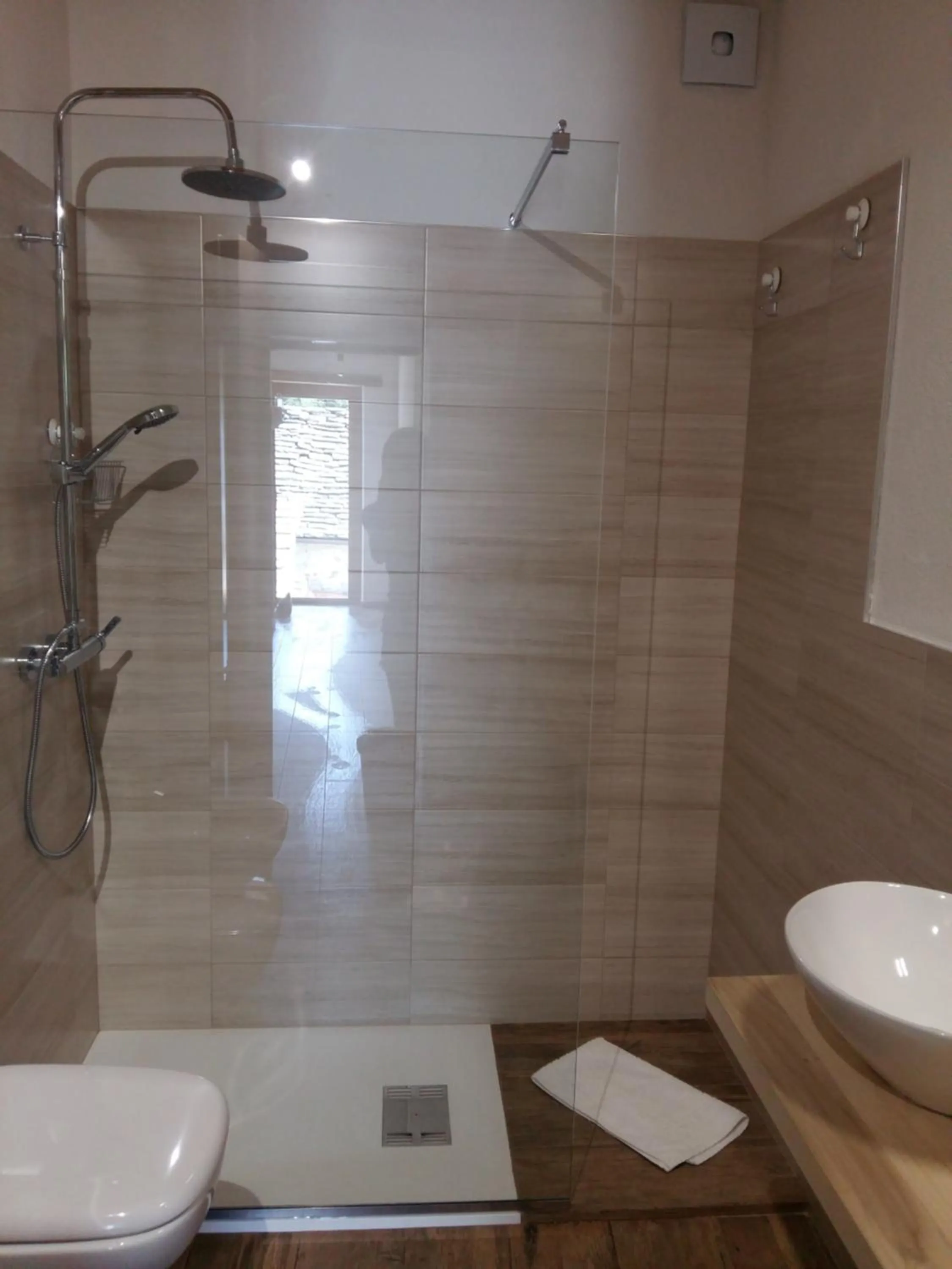 Bathroom in Ossola dal Monte - Affittacamere