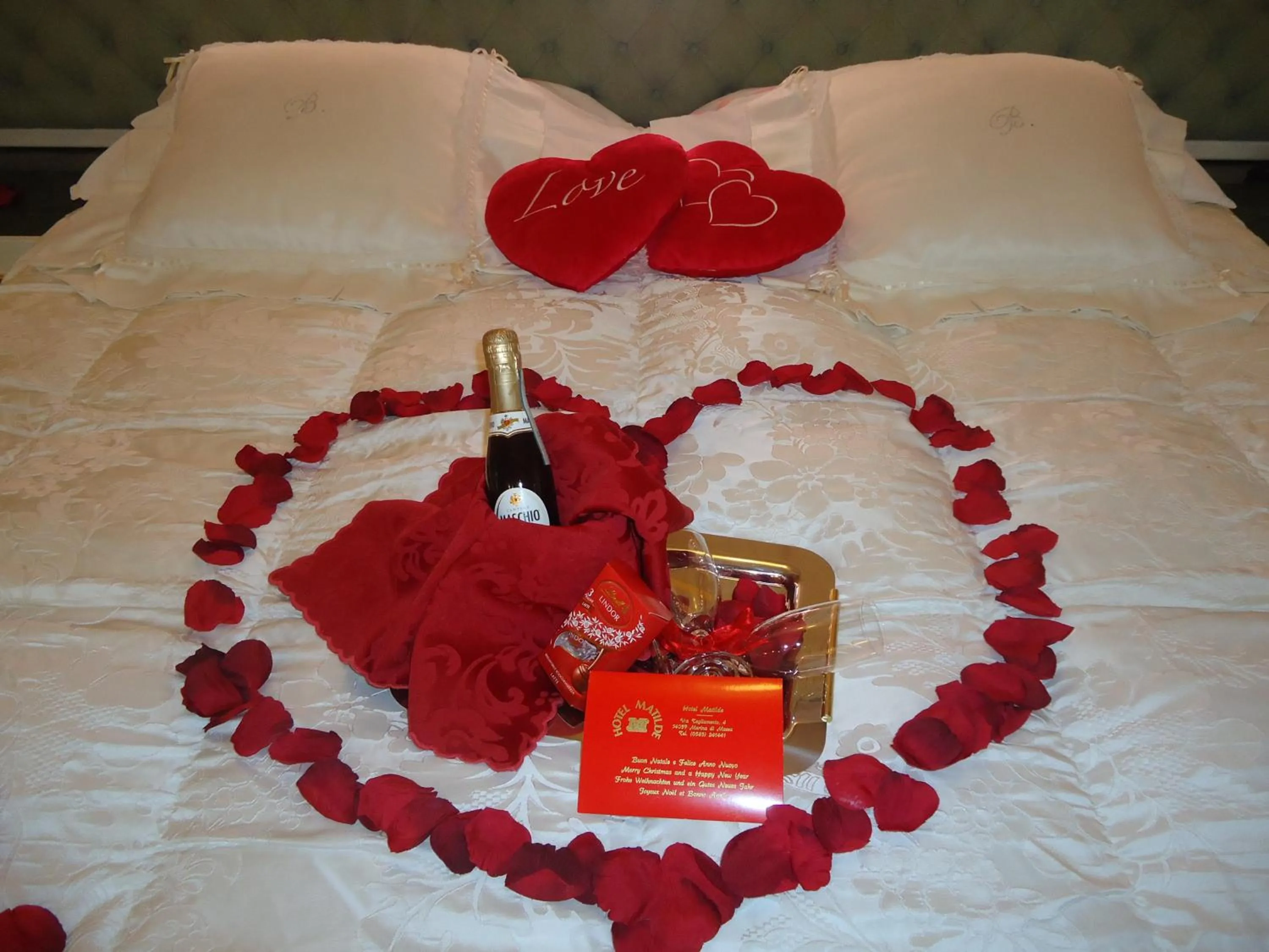 Decorative detail, Bed in Hotel Matilde