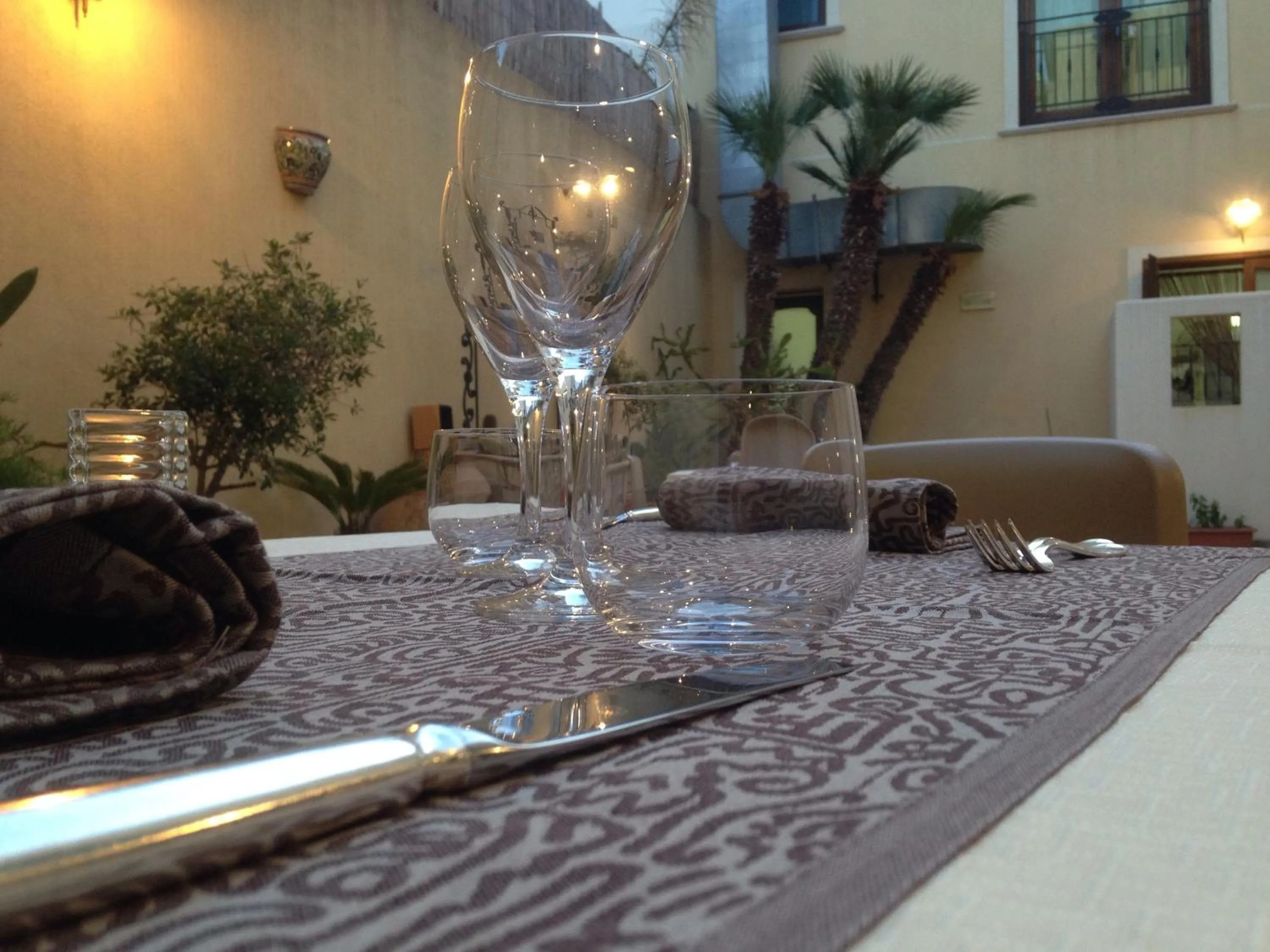 Decorative detail in Zingaro Hotel