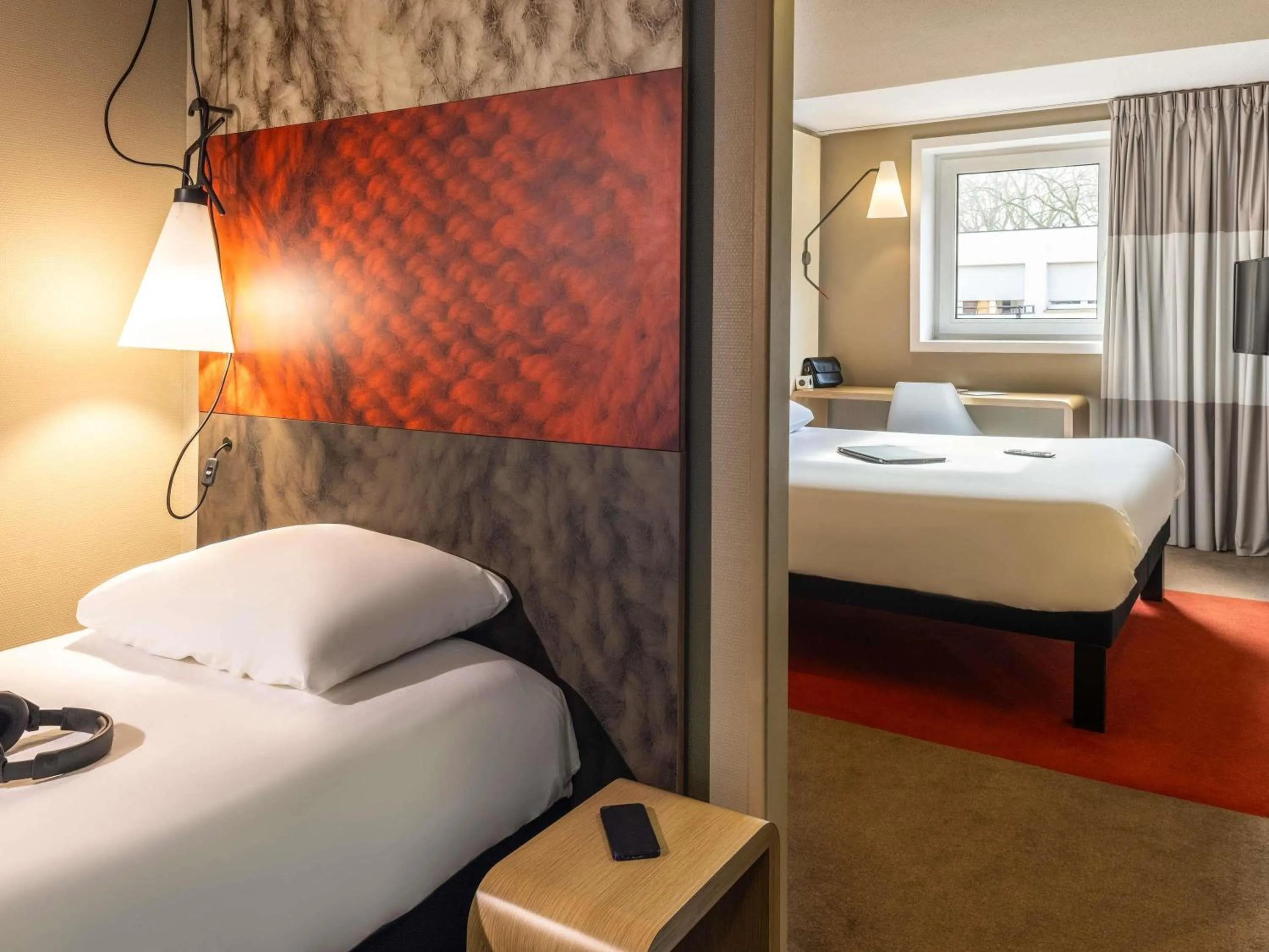 Bedroom, Bed in ibis Toulouse Pont Jumeaux