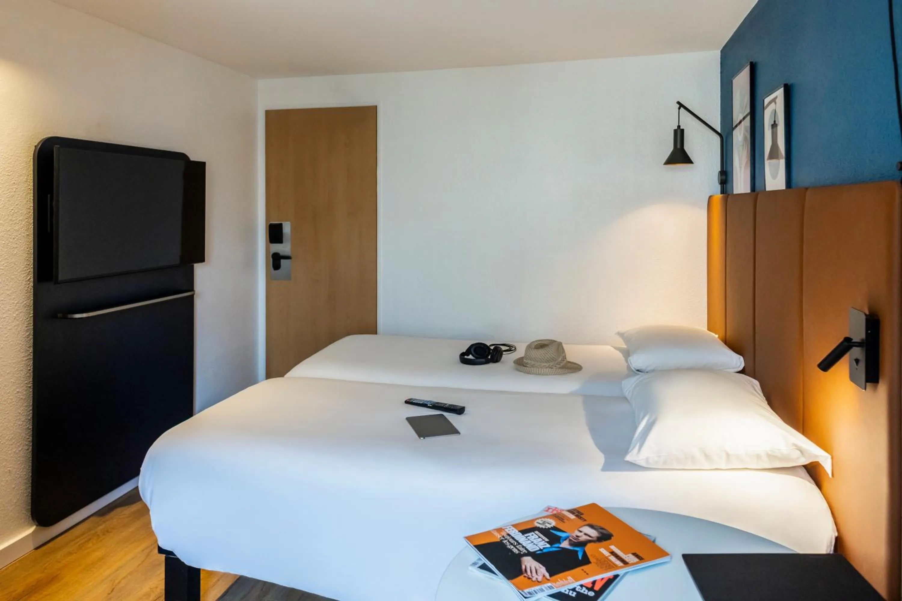 Bedroom, Bed in ibis Toulouse Pont Jumeaux