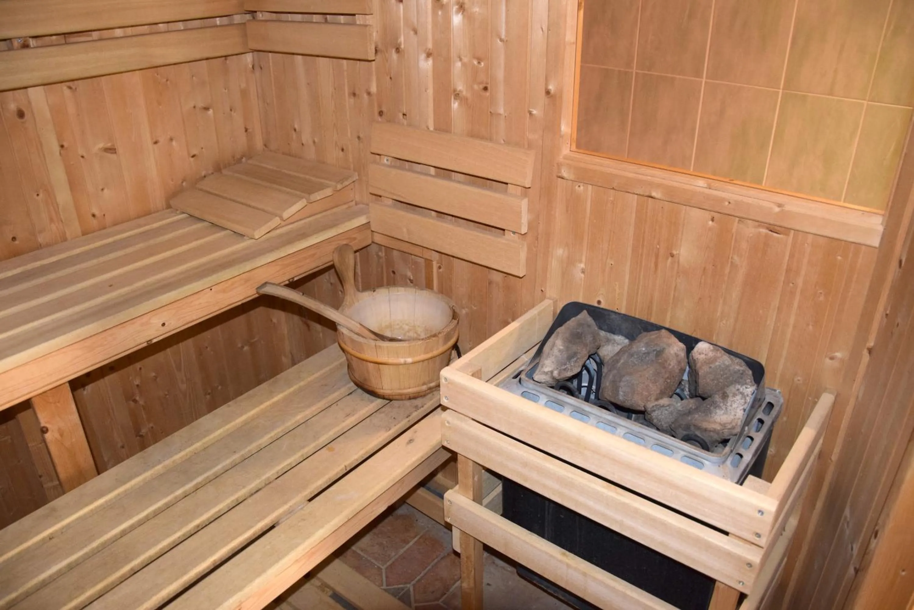 Sauna in Logis Le Saint Nicolas