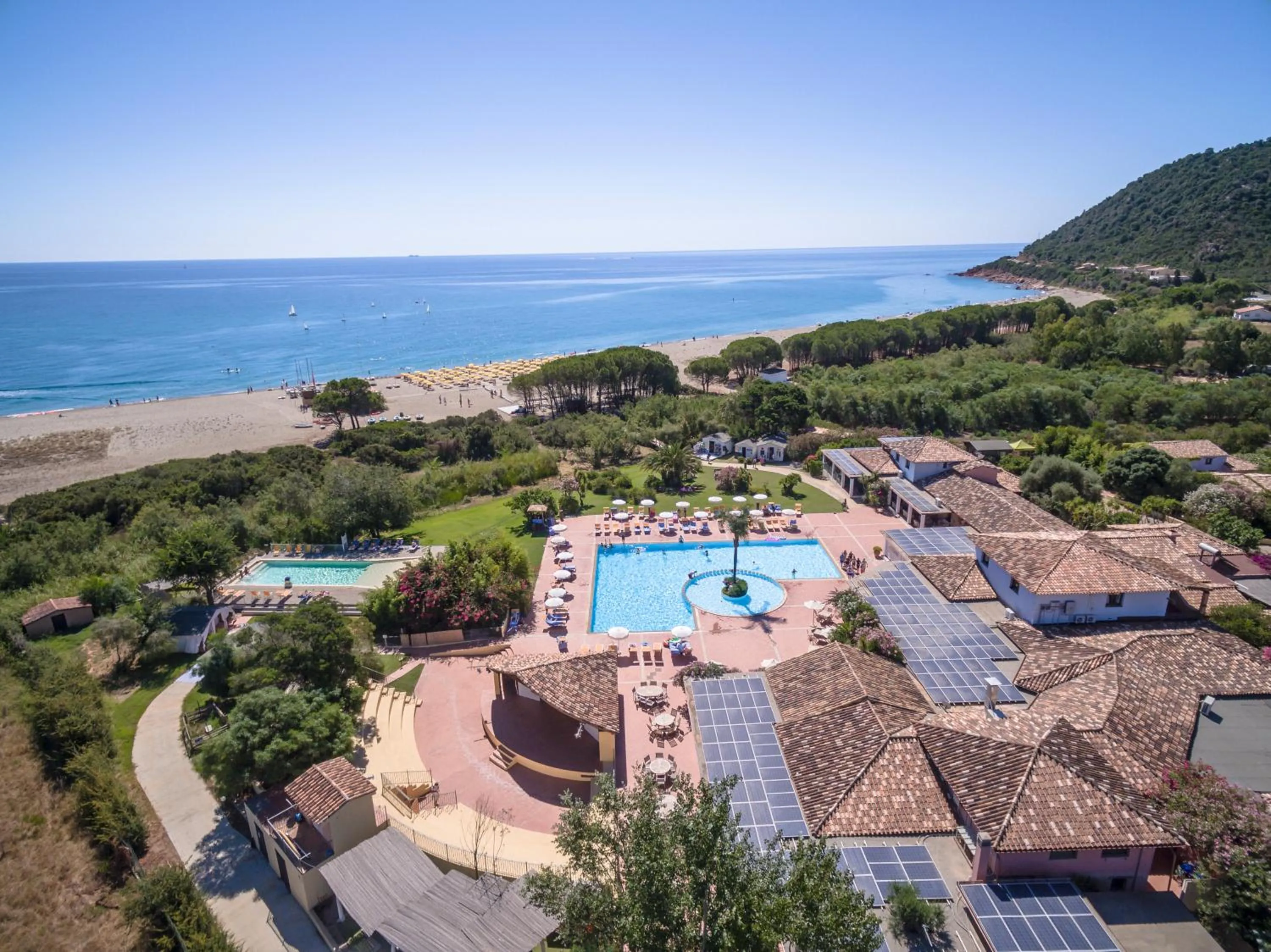 Pool view in Perdepera Resort