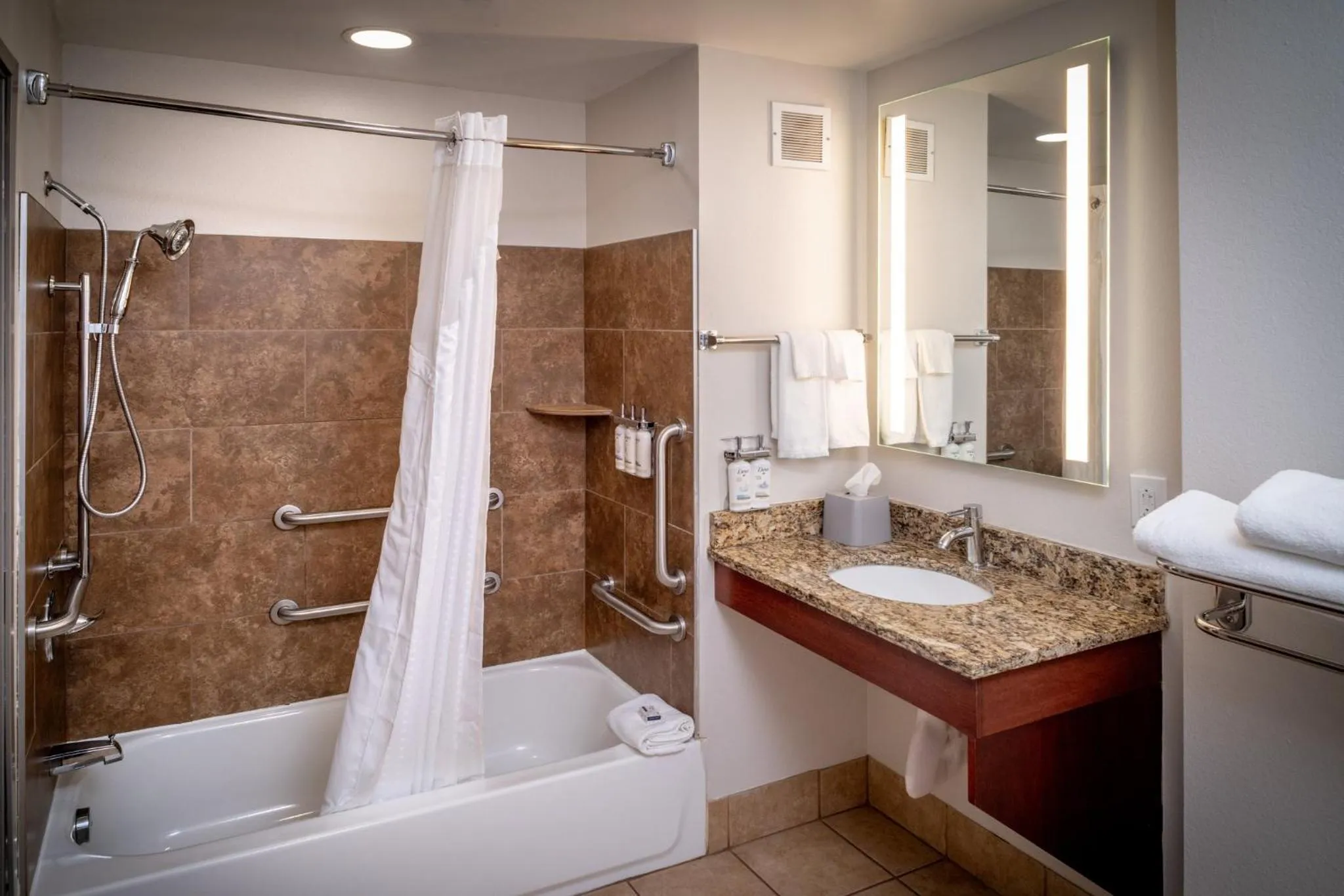 Bathroom in Holiday Inn Express & Suites Cross Lanes by IHG
