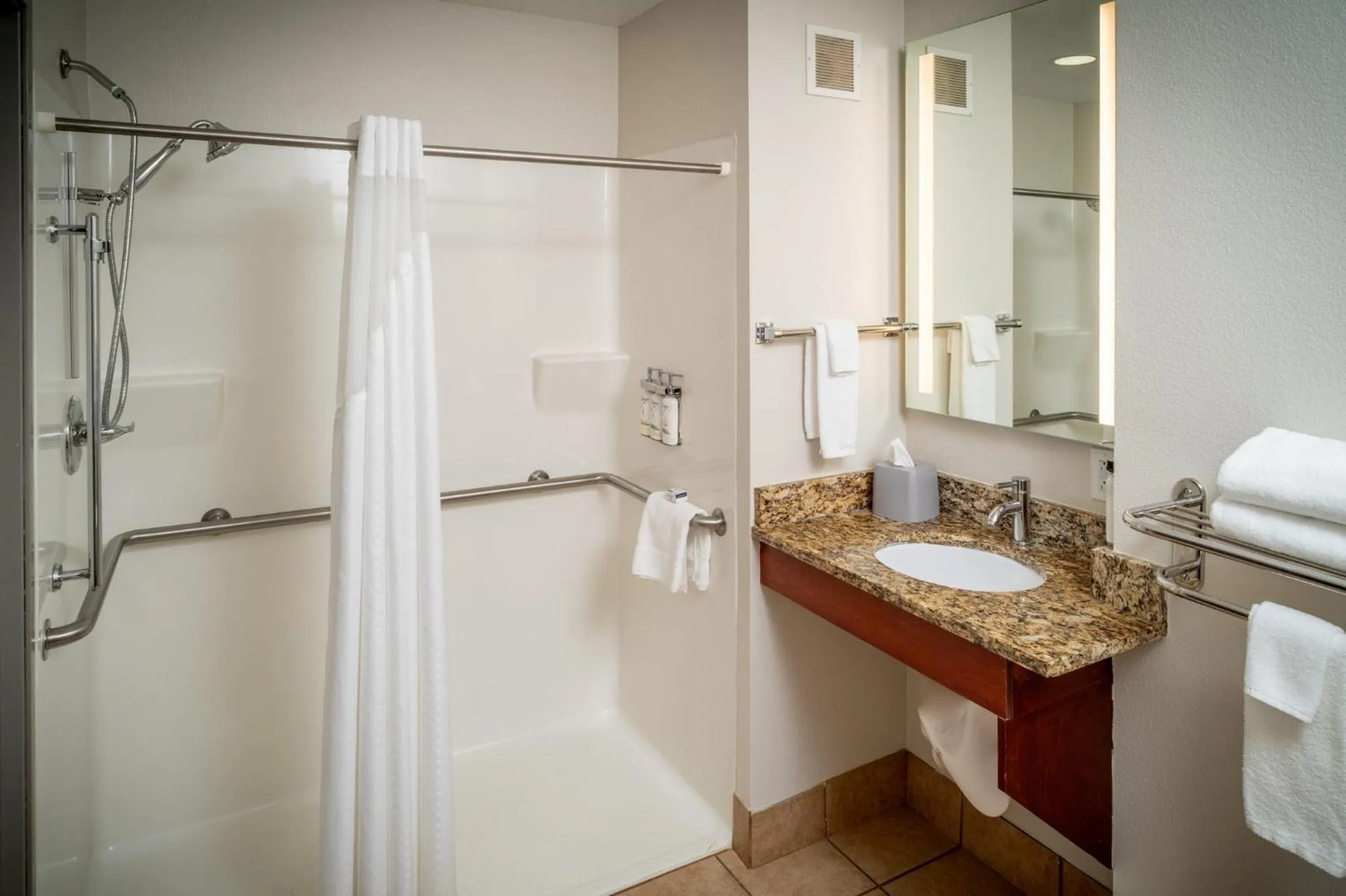 Bathroom in Holiday Inn Express & Suites Cross Lanes by IHG