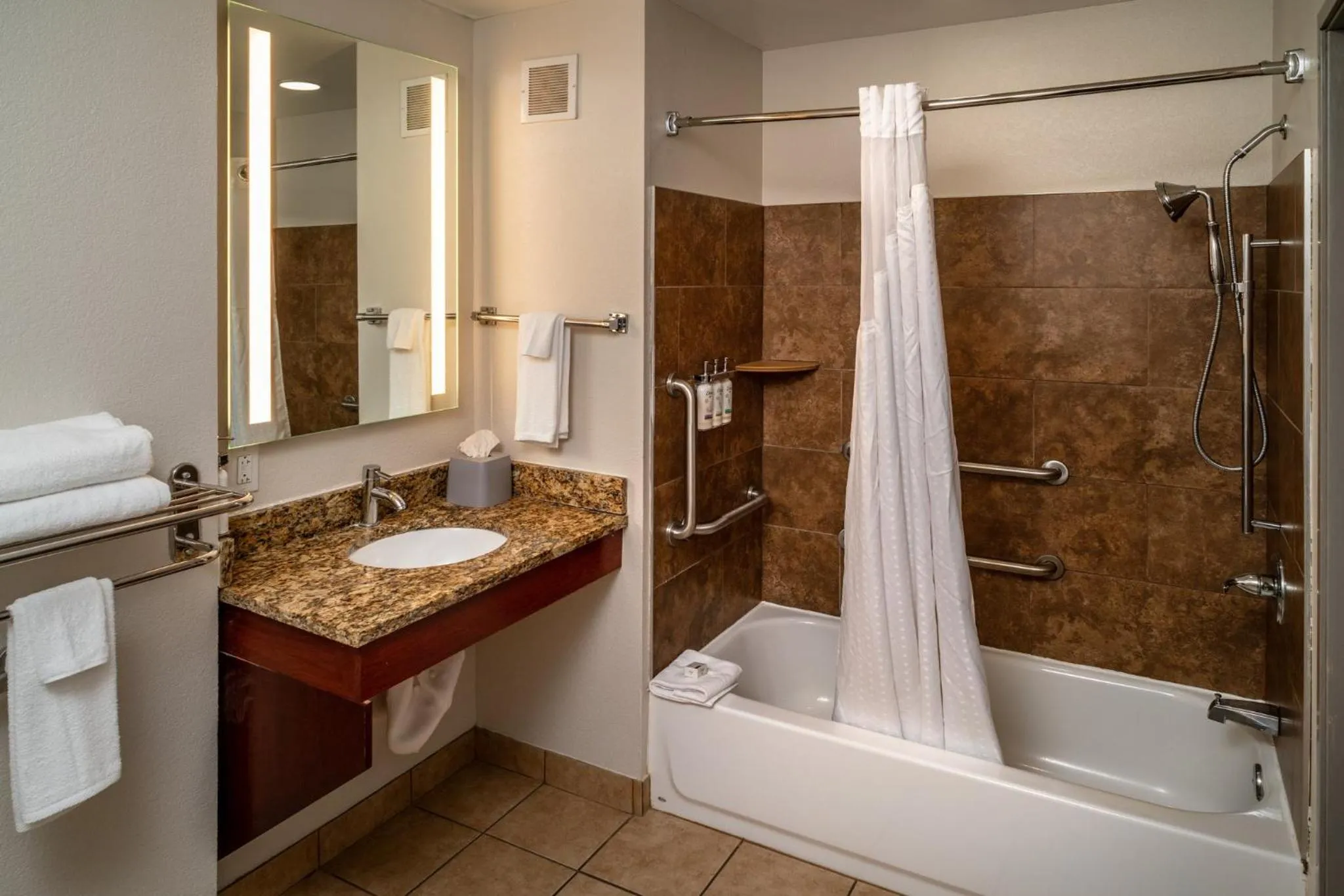 Bathroom in Holiday Inn Express & Suites Cross Lanes by IHG