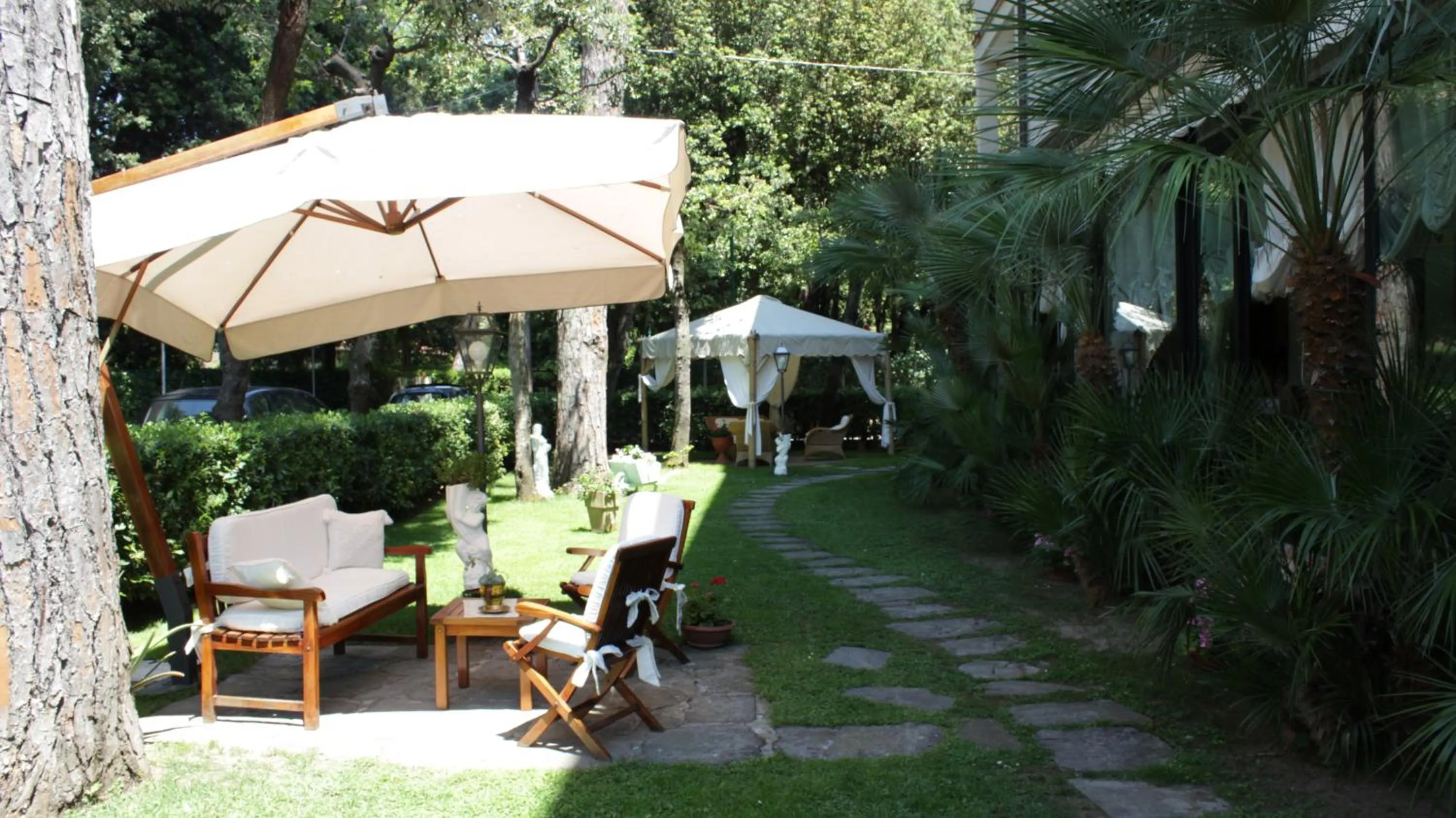 Garden in Hotel Kyrton