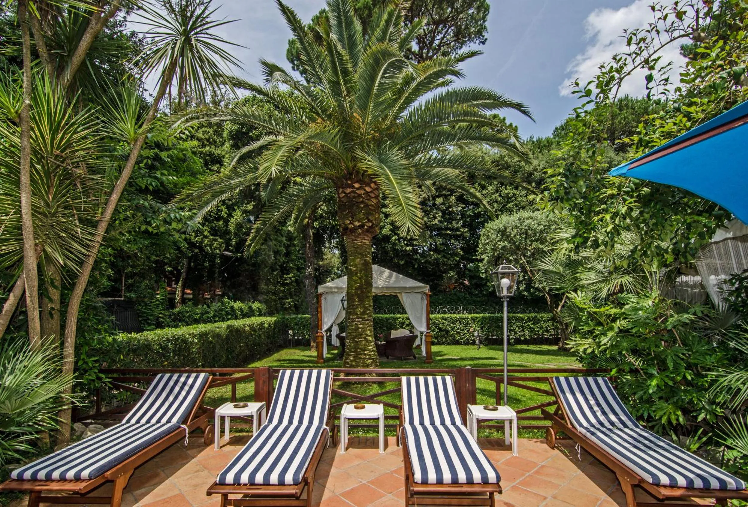 Garden in Hotel Kyrton