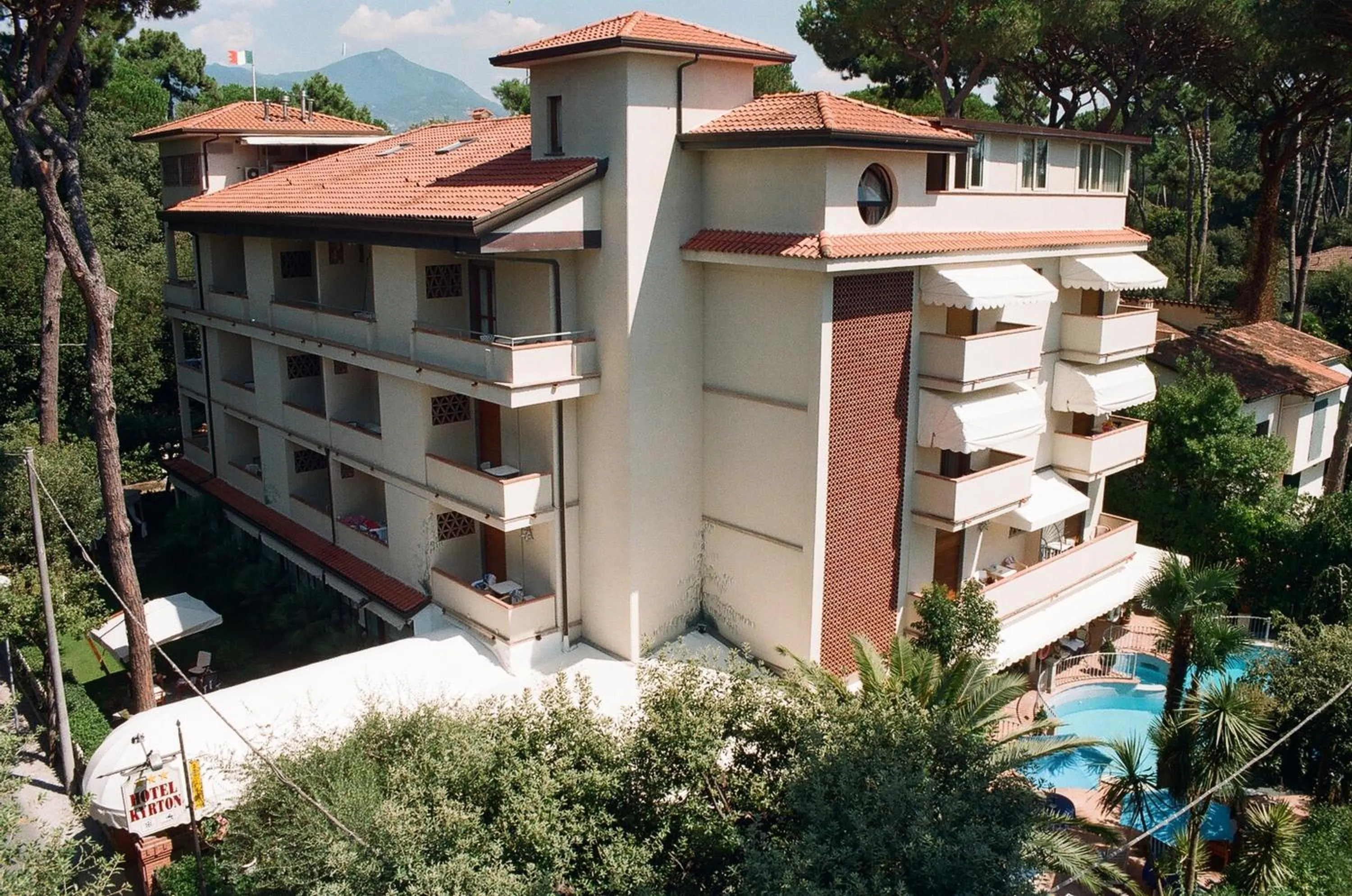 Bird's eye view in Hotel Kyrton