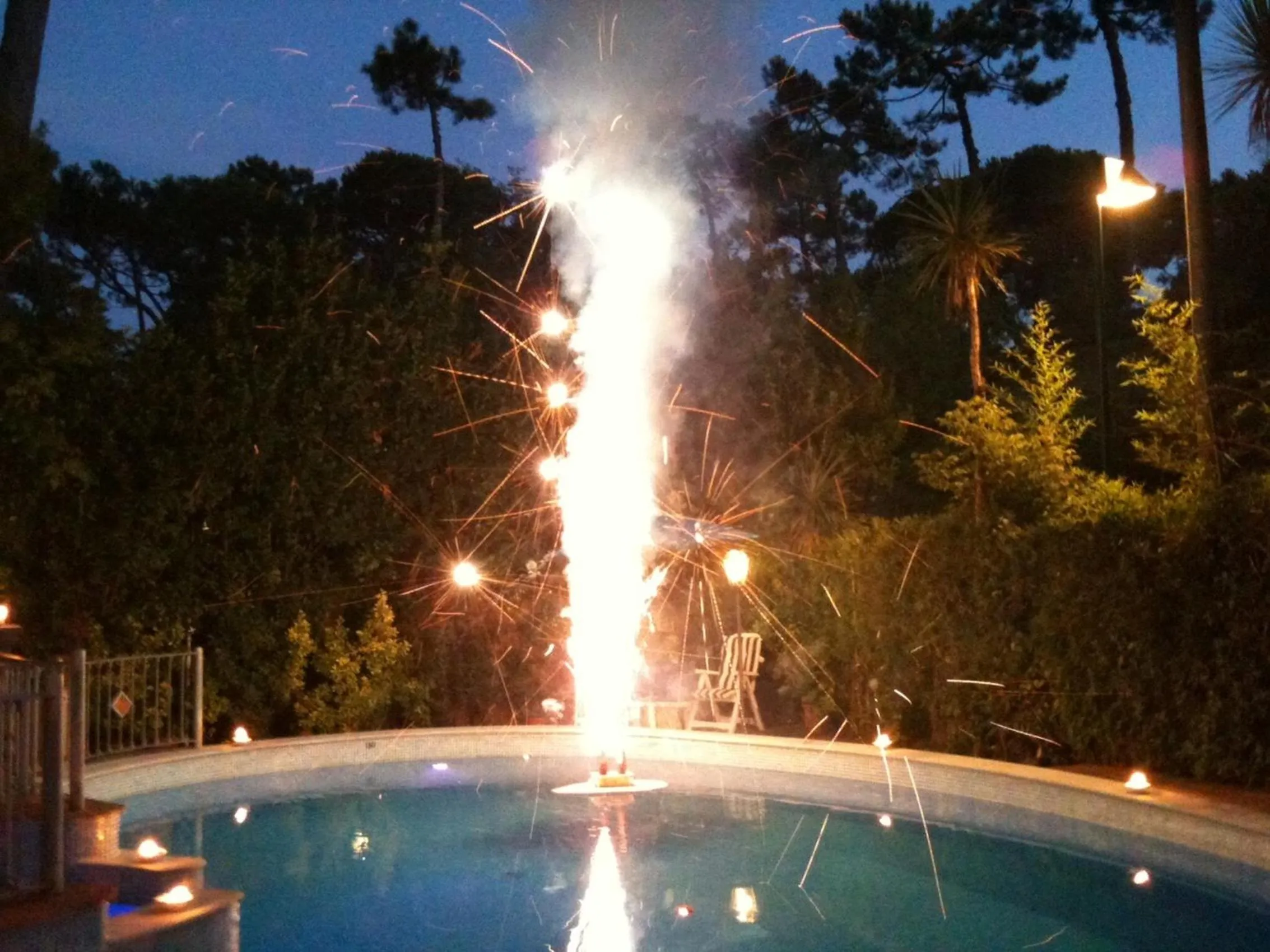 Swimming pool in Hotel Kyrton