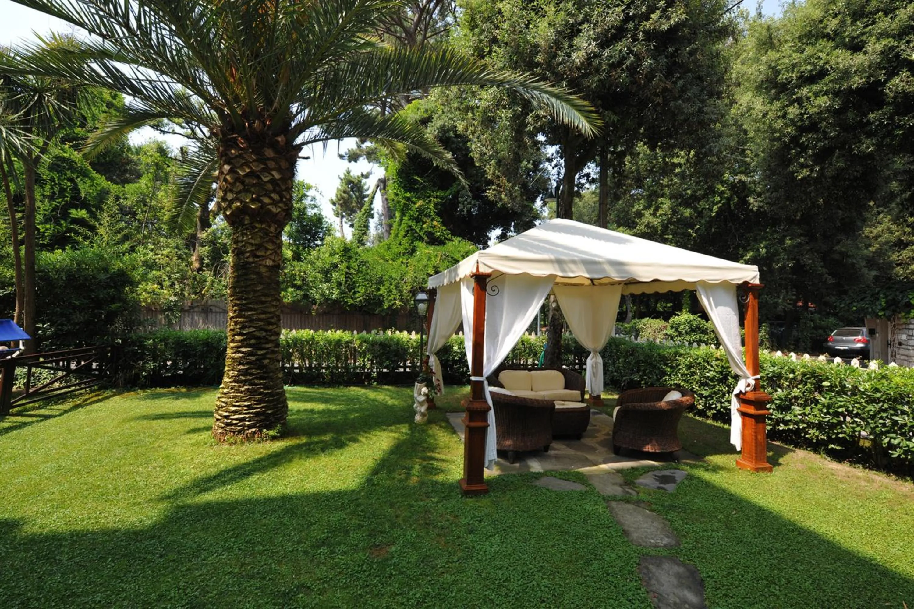 Garden in Hotel Kyrton