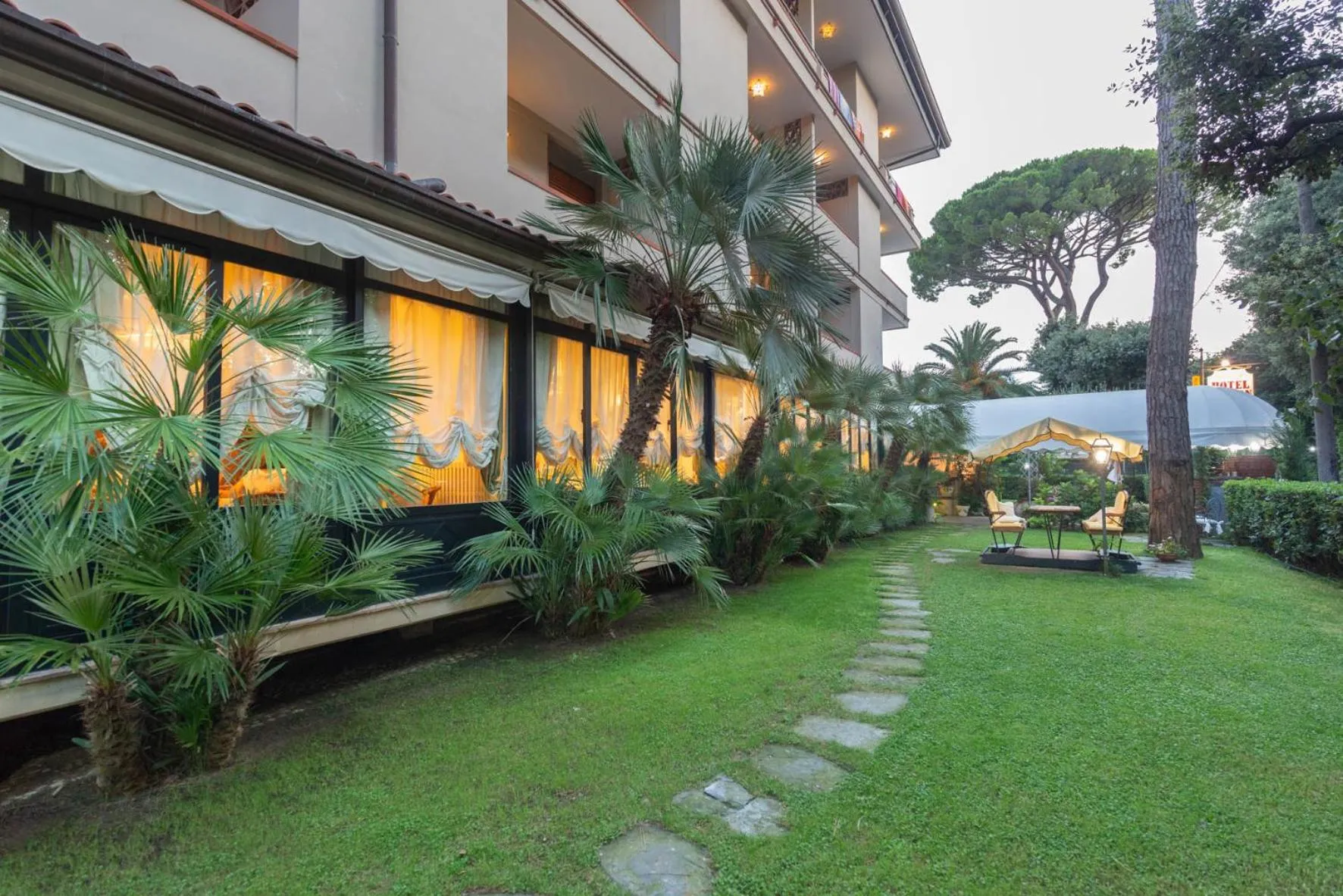 Garden in Hotel Kyrton