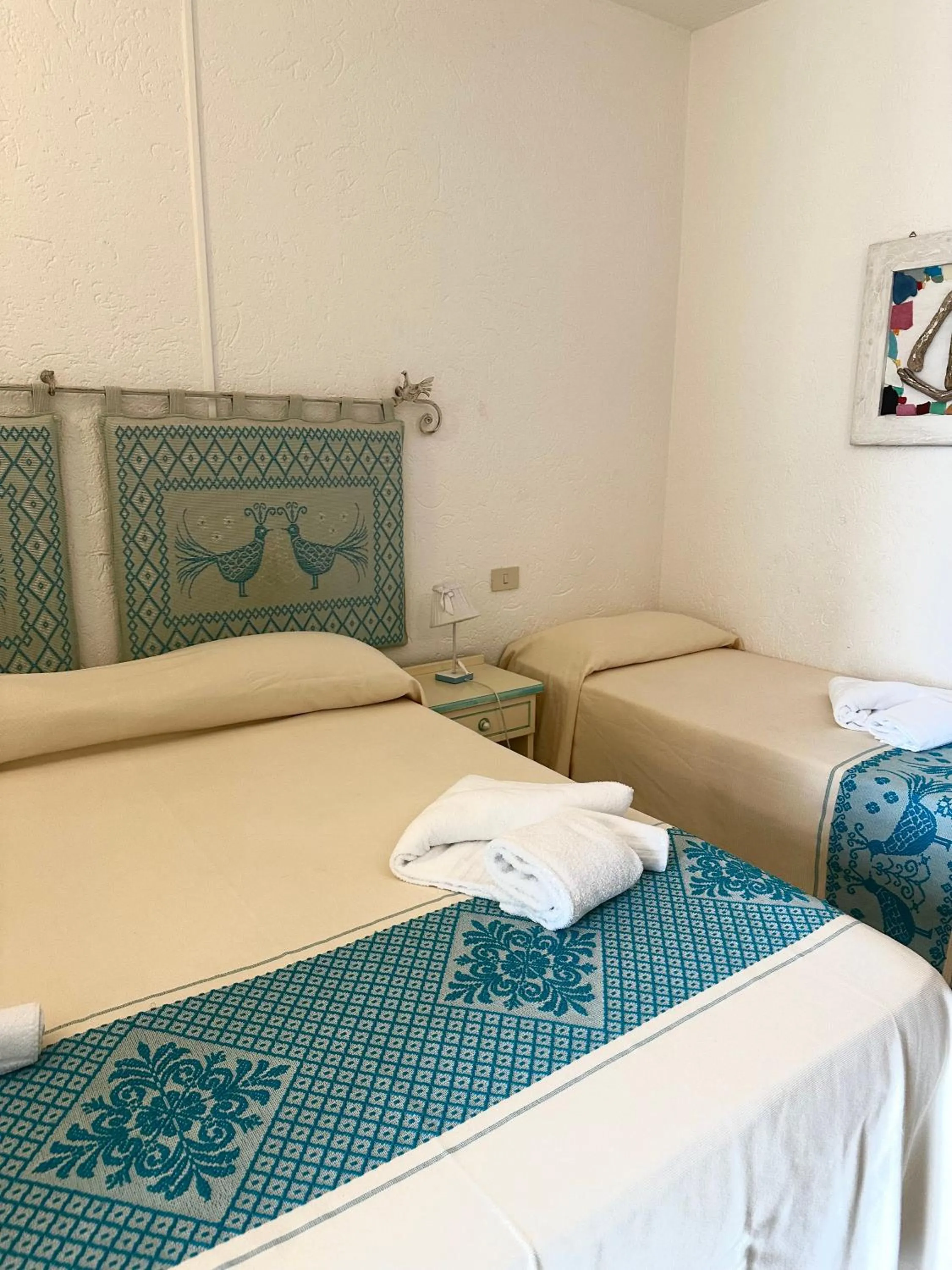 Bed in Hotel Canne al Vento