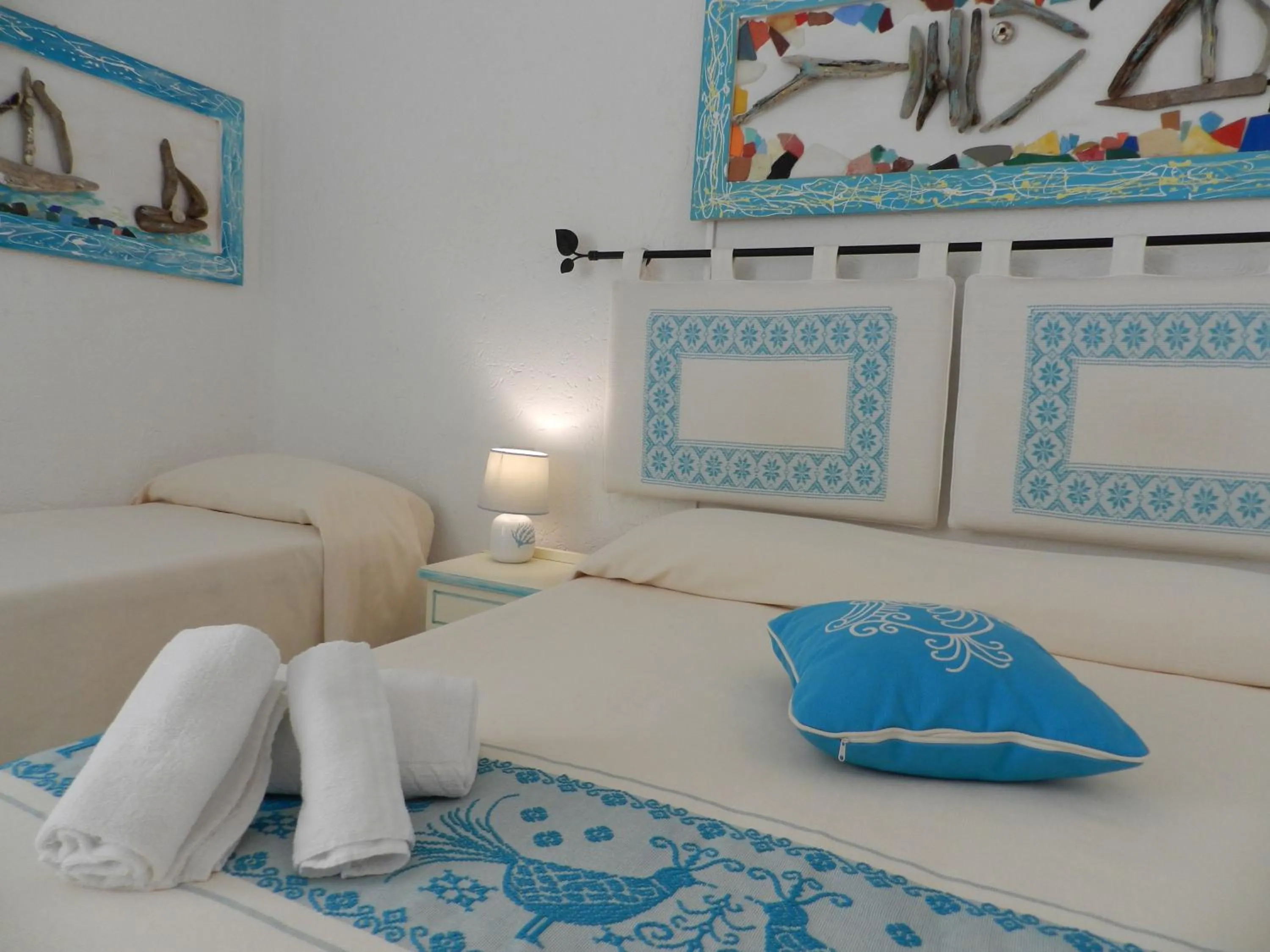 Bed in Hotel Canne al Vento