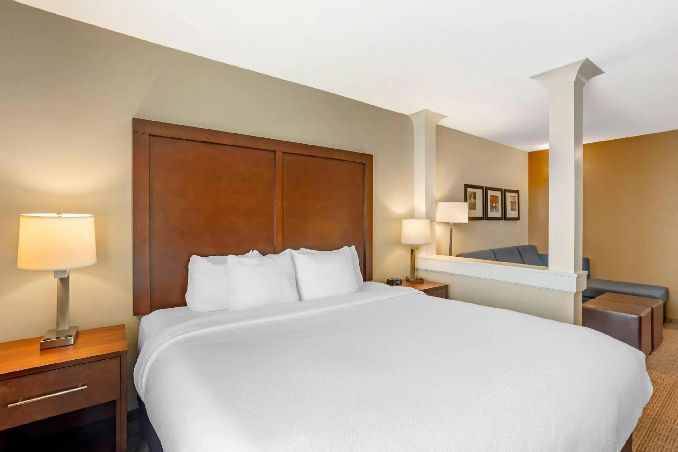 Bedroom, Bed in Comfort Inn & Suites Gap Amish Country