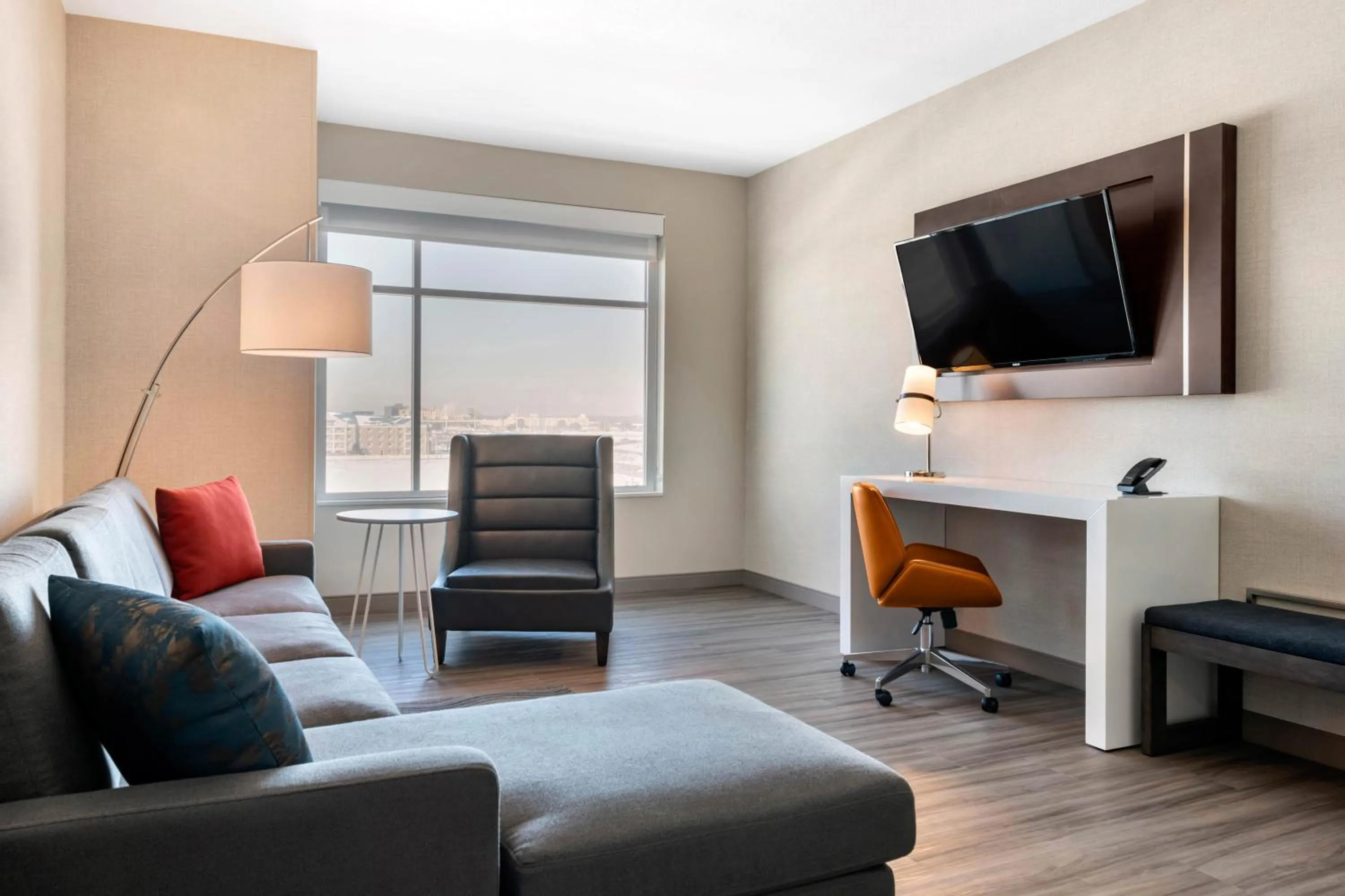 Living room in Cambria Hotel Bloomington Mall of America Minneapolis Airport