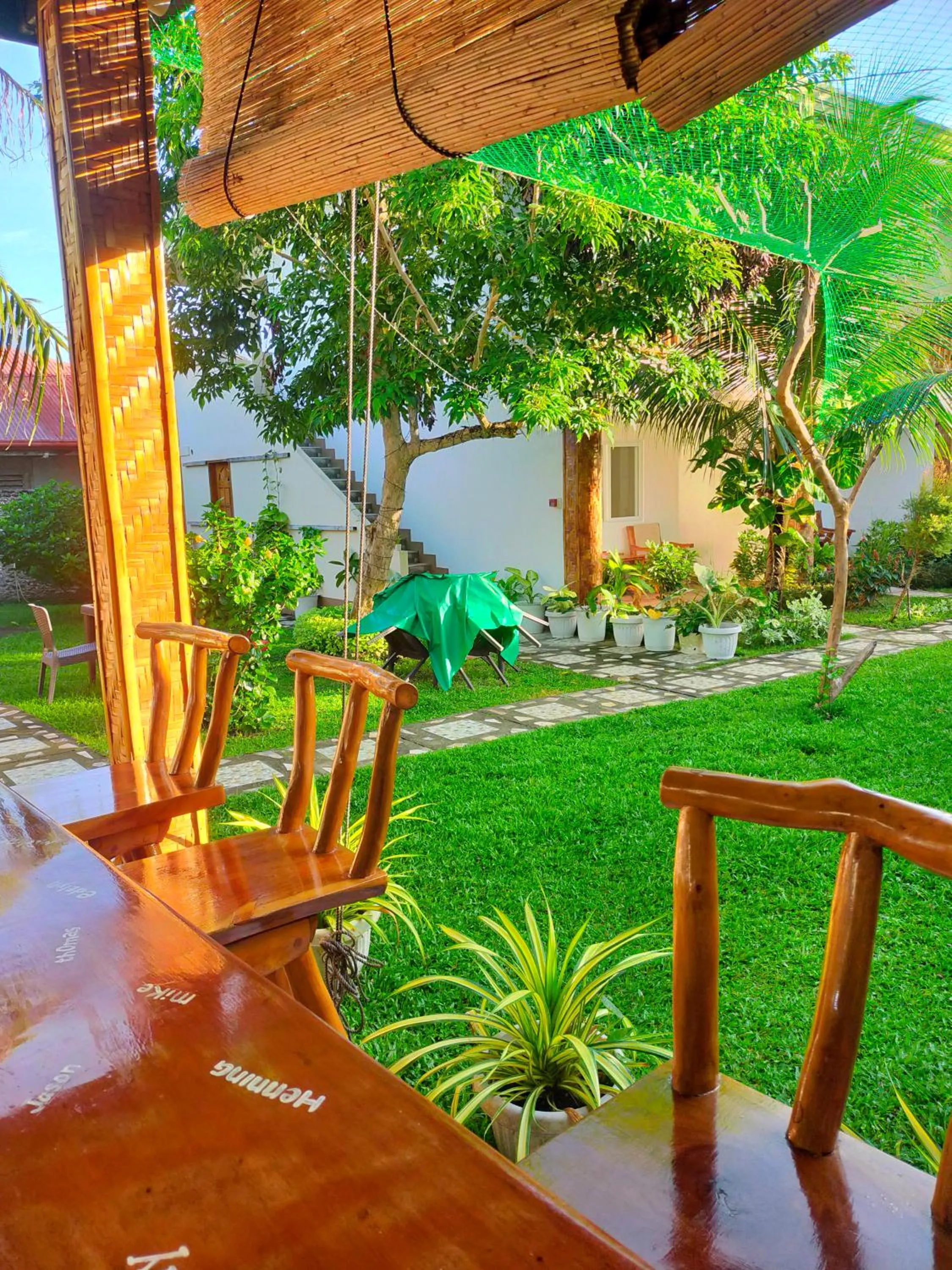 Garden in Hotel Renate