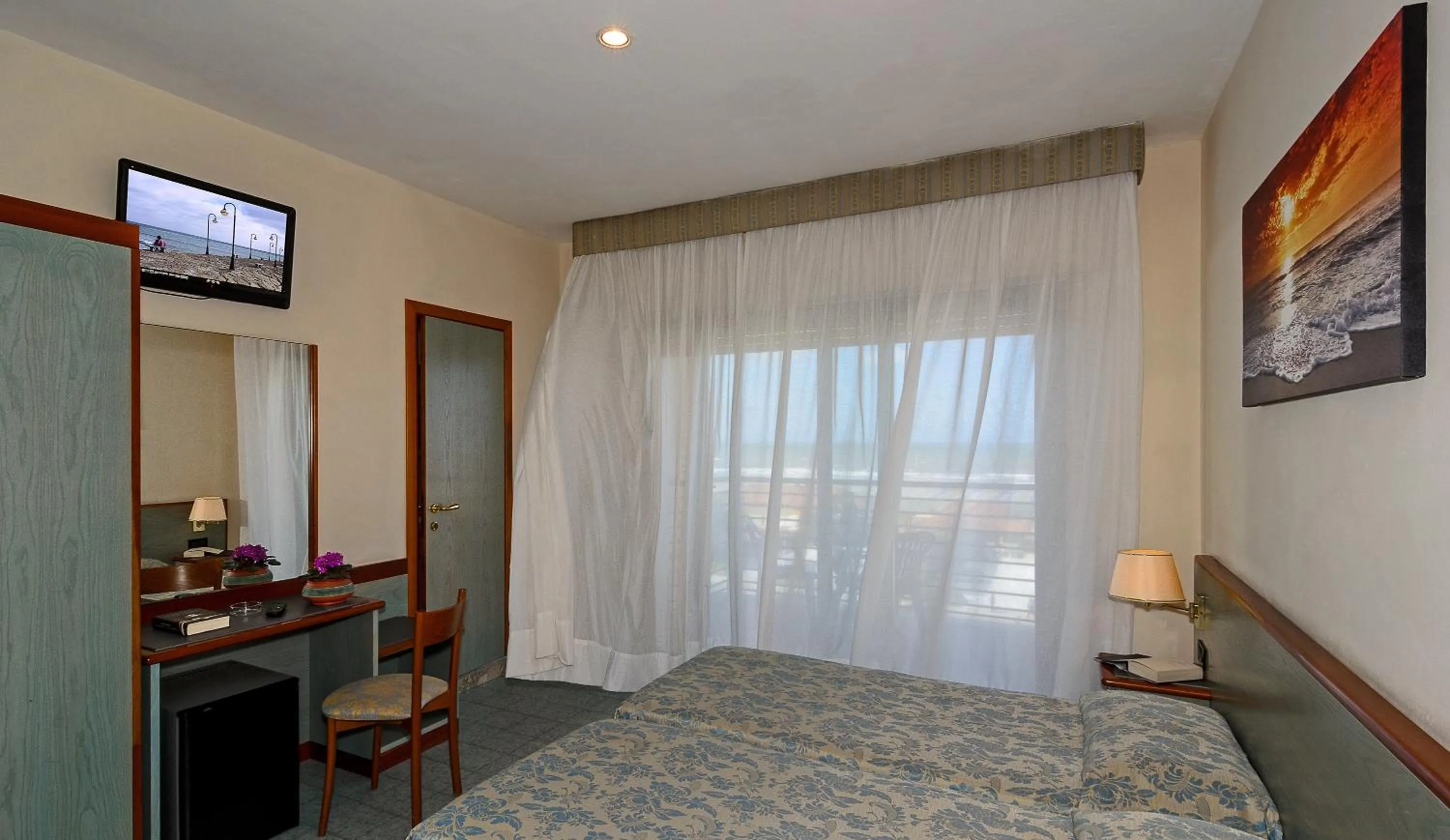 Decorative detail, Bed in Hotel Paris