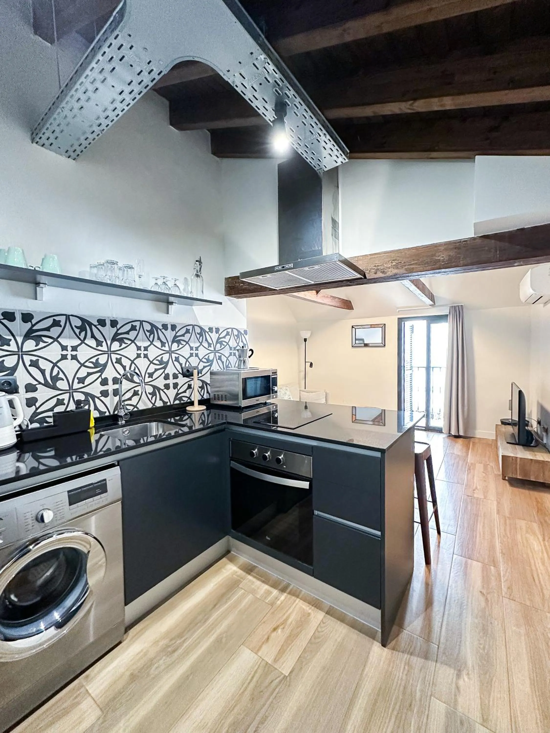 minibar in Aqua Apartments Málaga