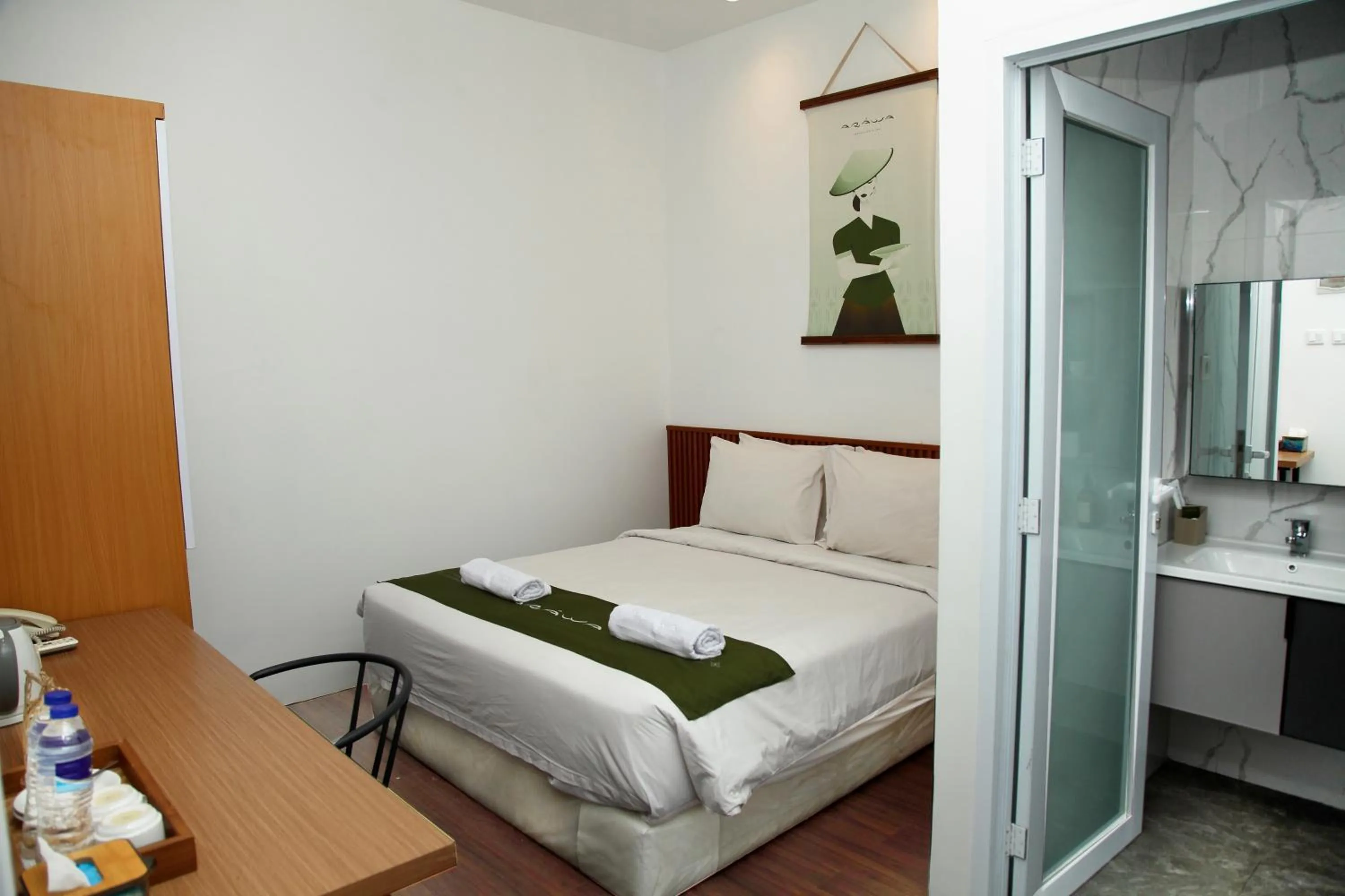 Bed in Arawa Traveller's Inn Motel