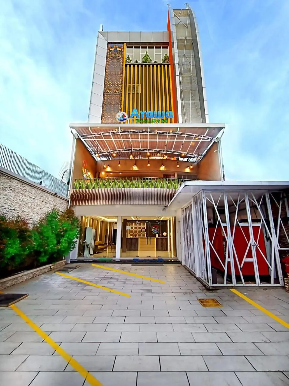 Facade/entrance in Arawa Traveller's Inn Motel