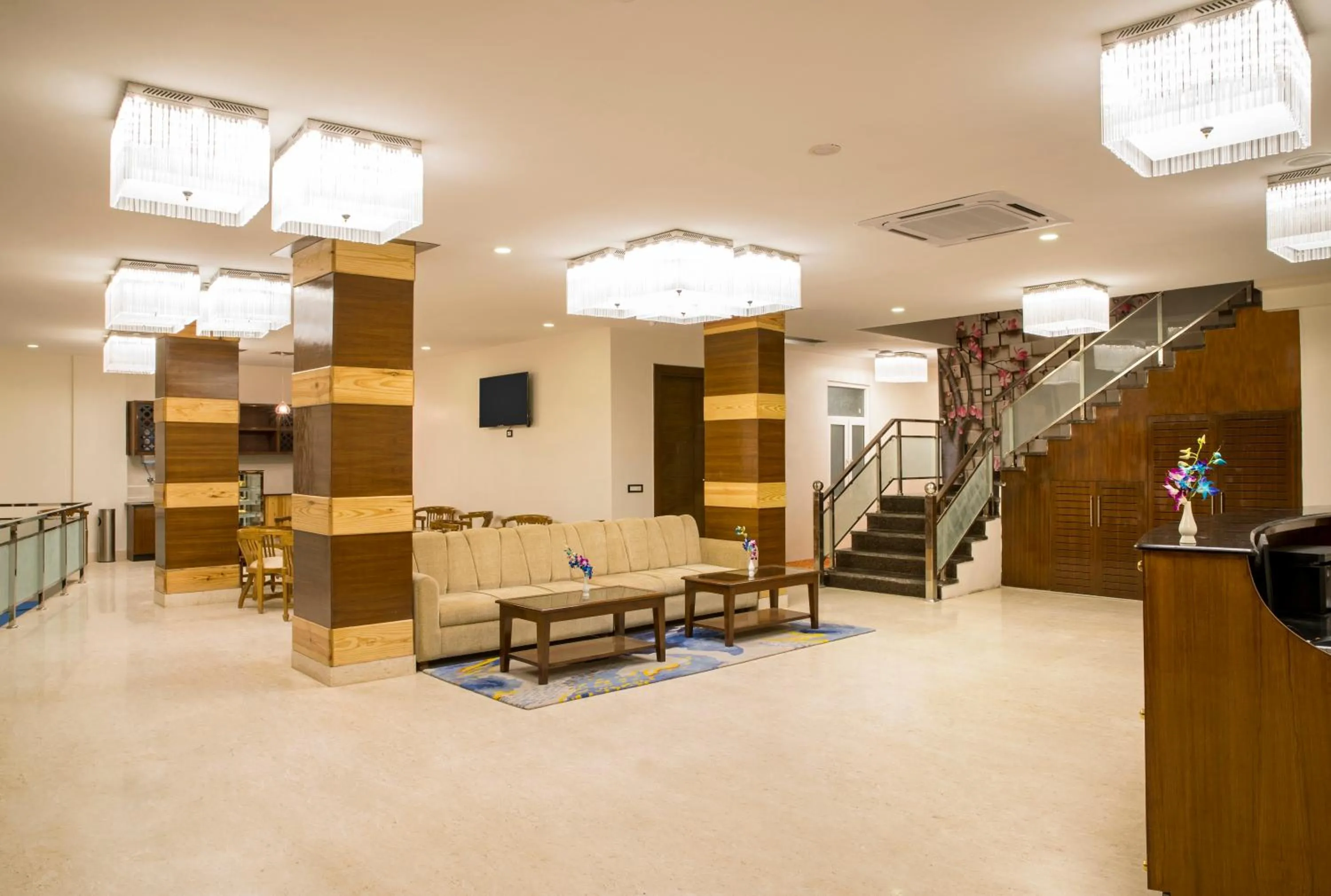 Lobby or reception in Regenta Inn On The Ganges Rishikesh