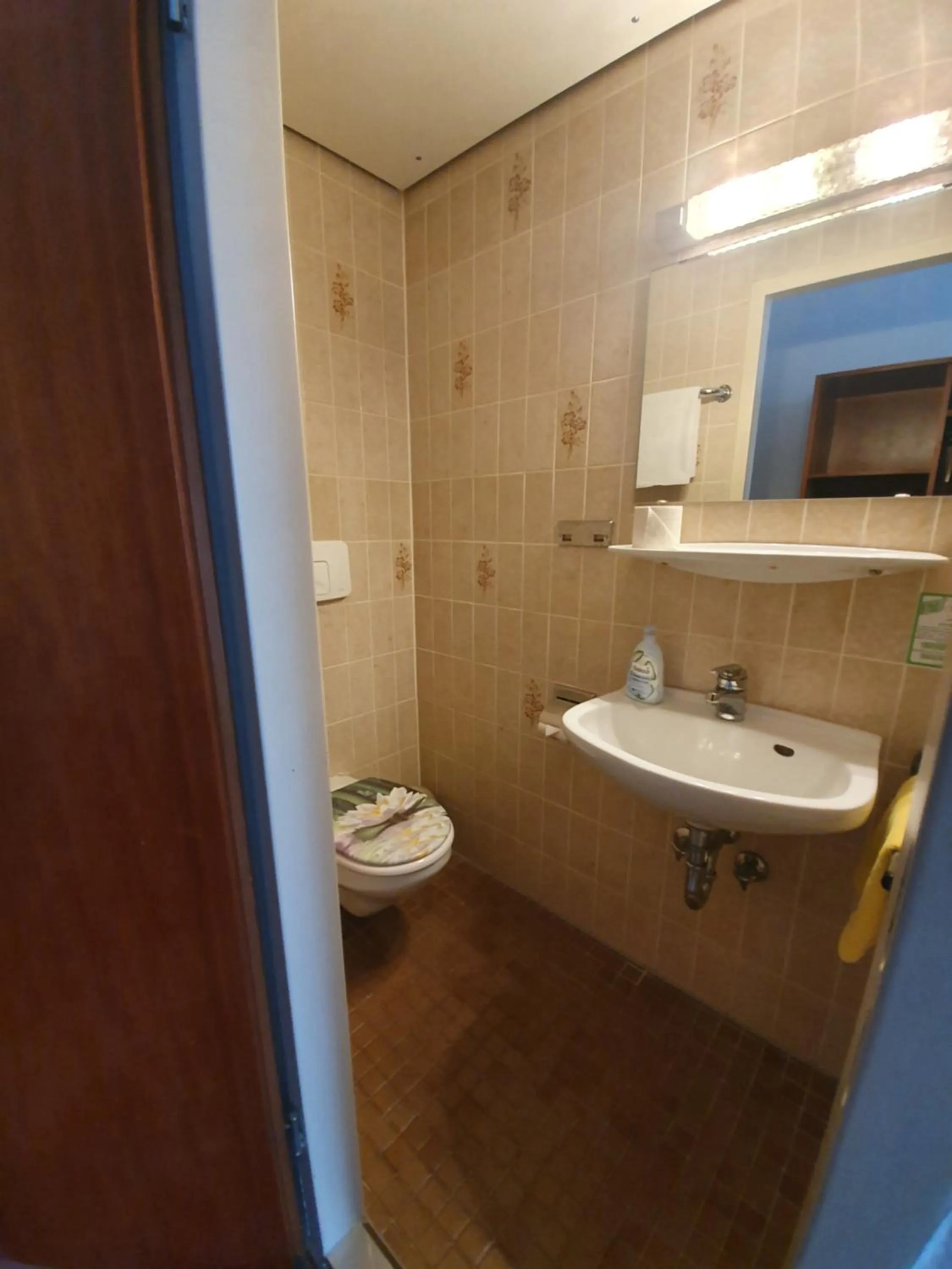 Bathroom in Hotel & Restaurant Krone