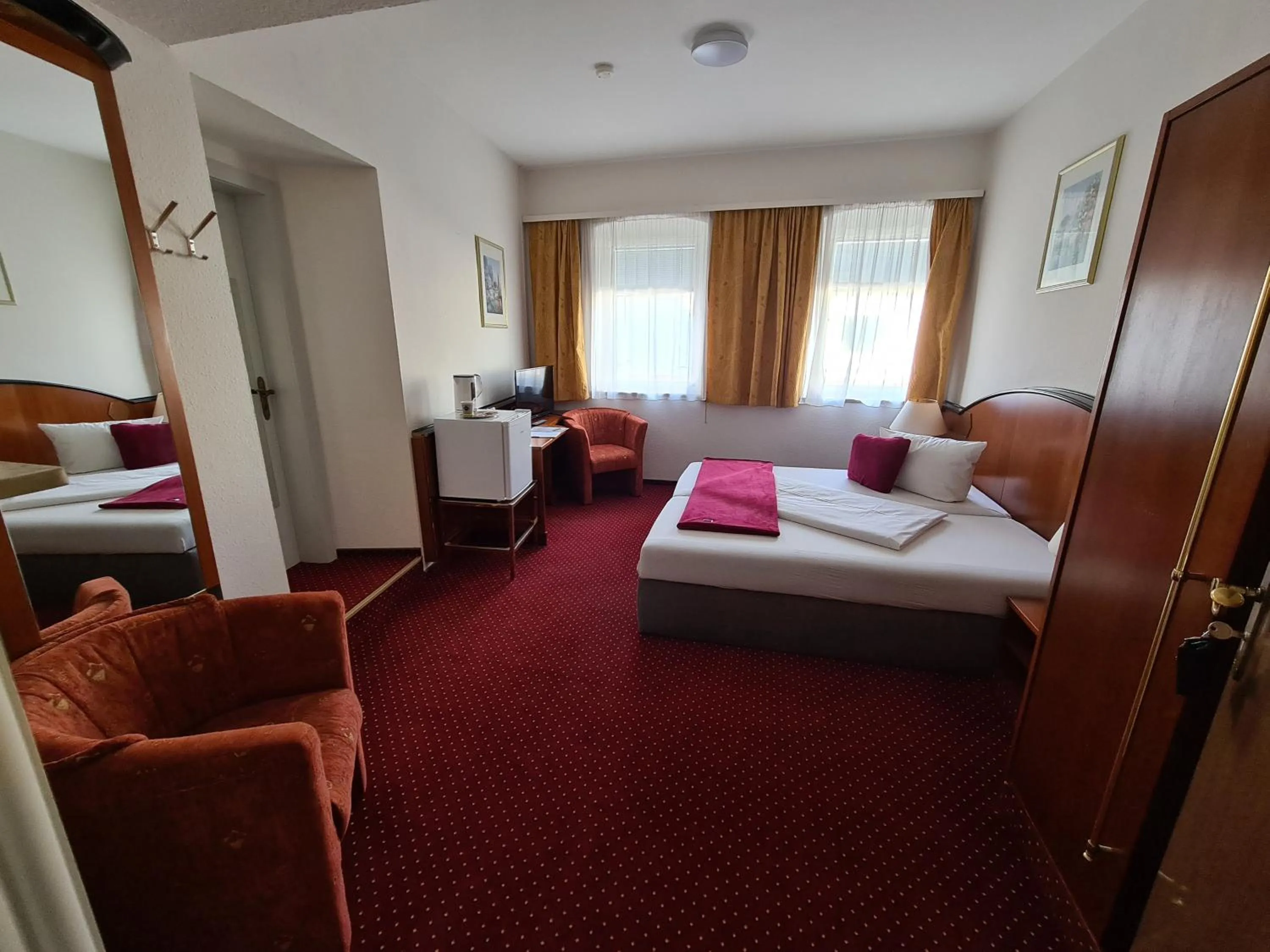 Bed in Hotel & Restaurant Krone