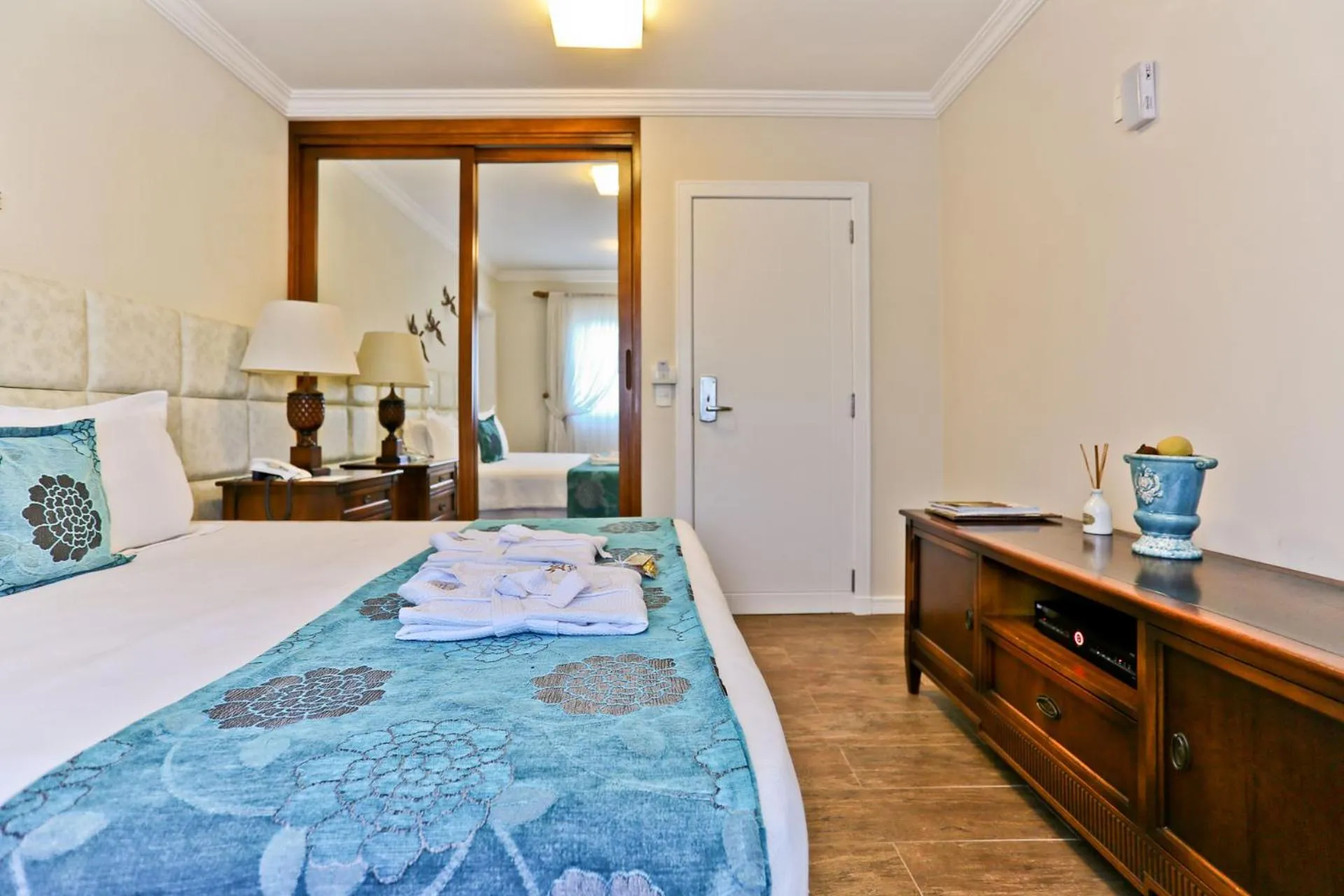 Bed in Estaleiro Guest House