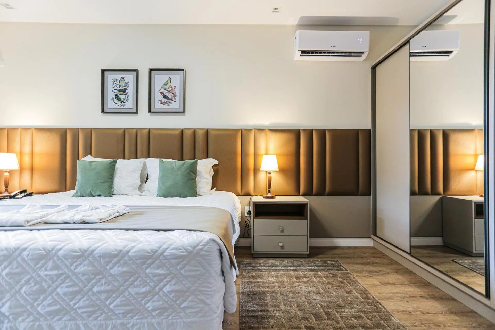 Bed in Estaleiro Guest House