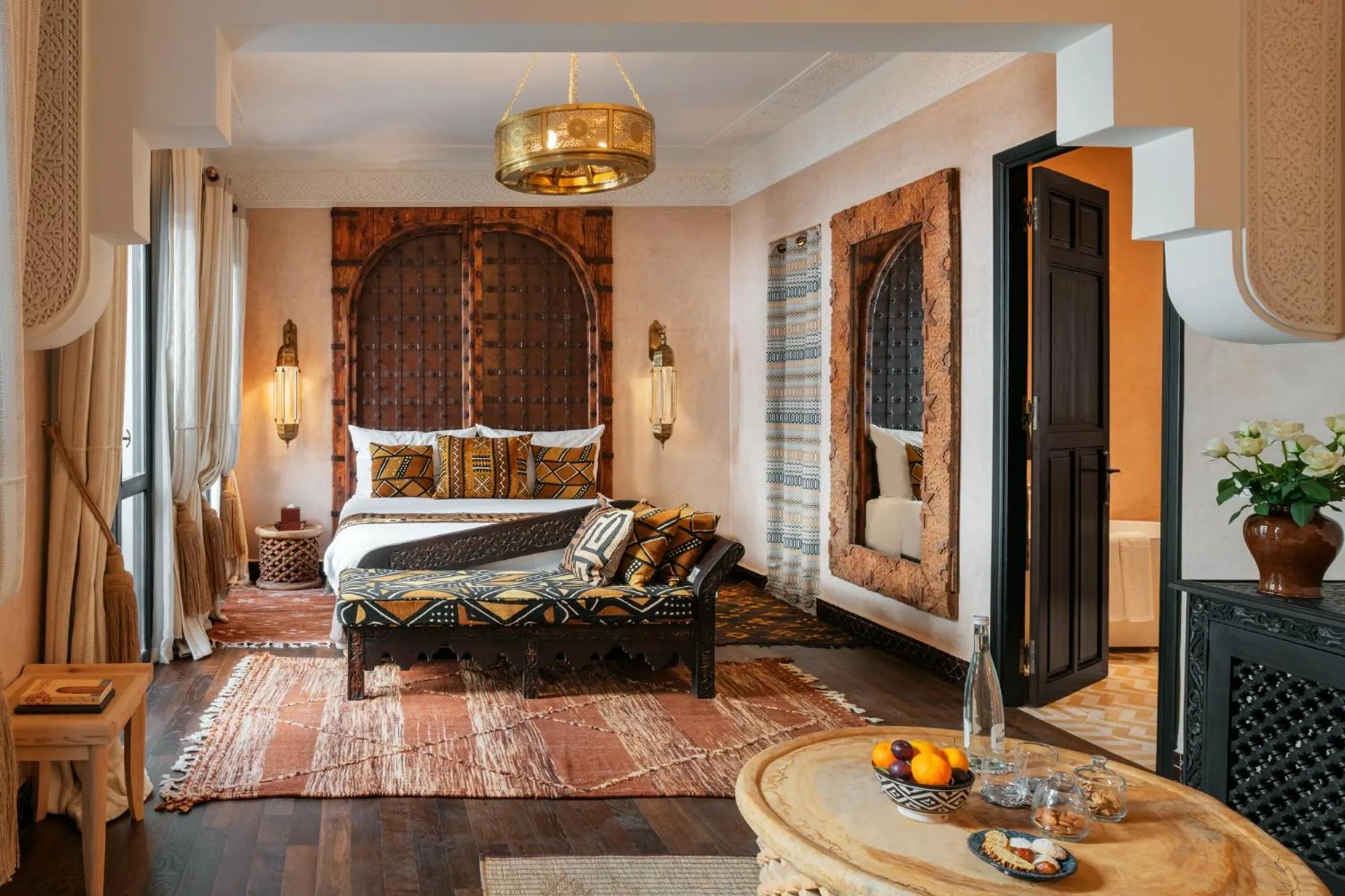 Bed in Riad Kheirredine