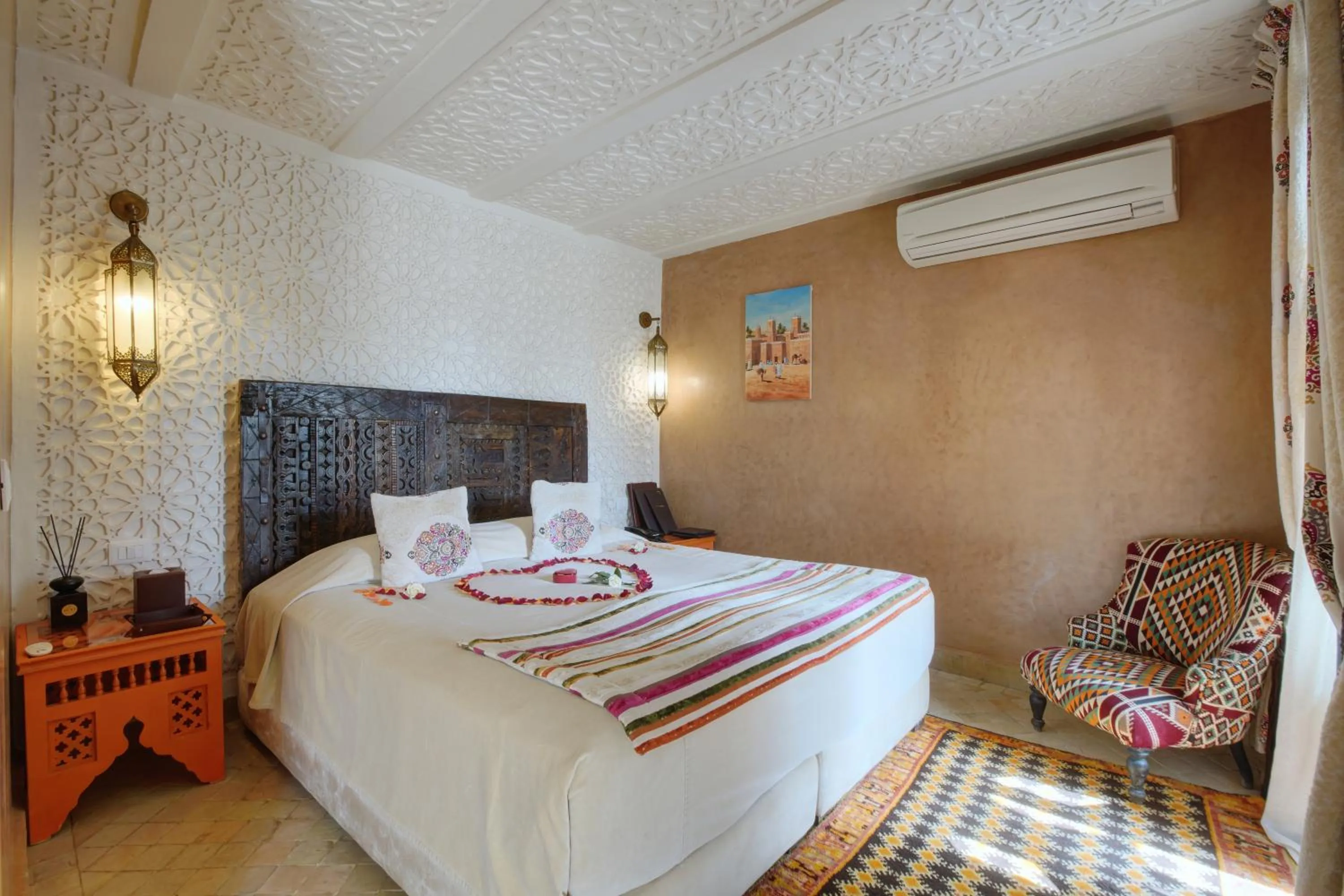 Bed in Riad Kheirredine