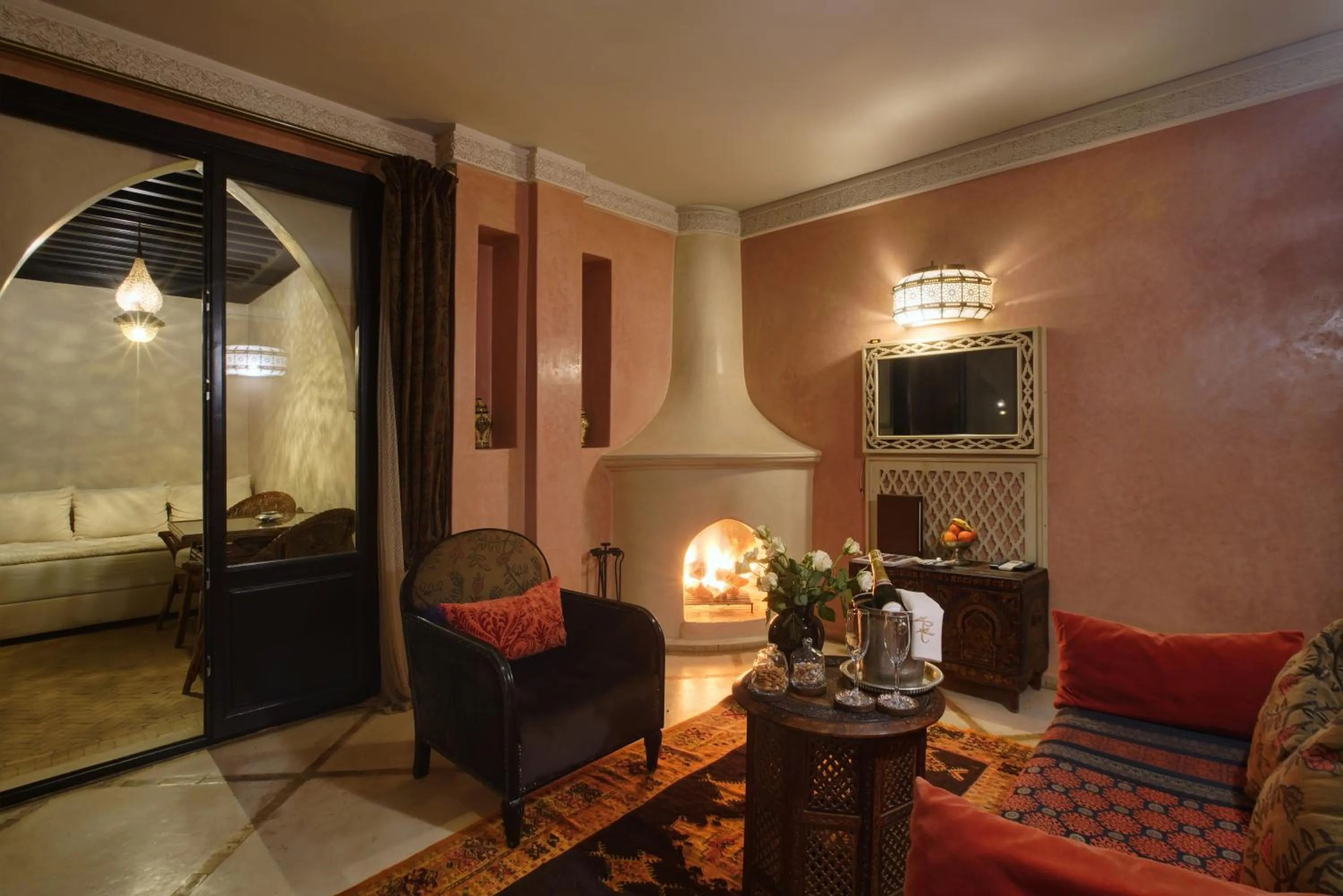 Bed in Riad Kheirredine