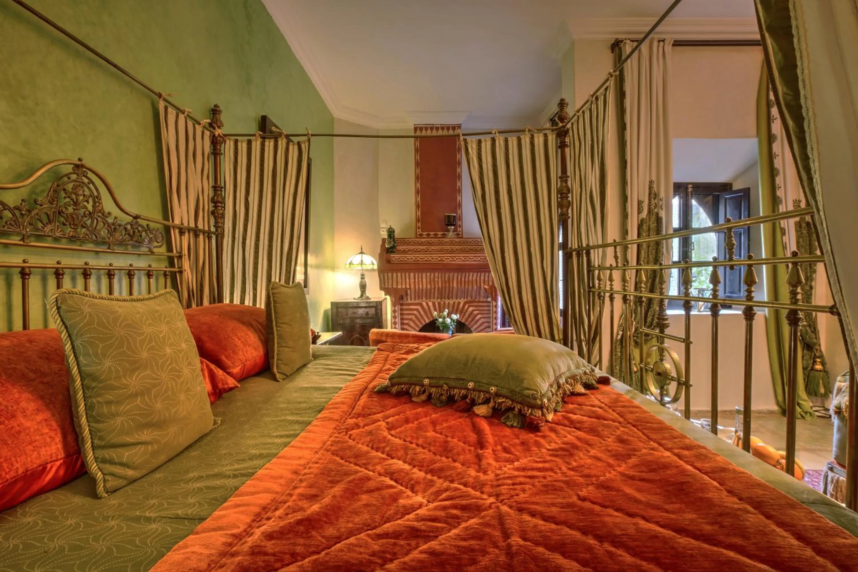 Bed in Riad Kheirredine