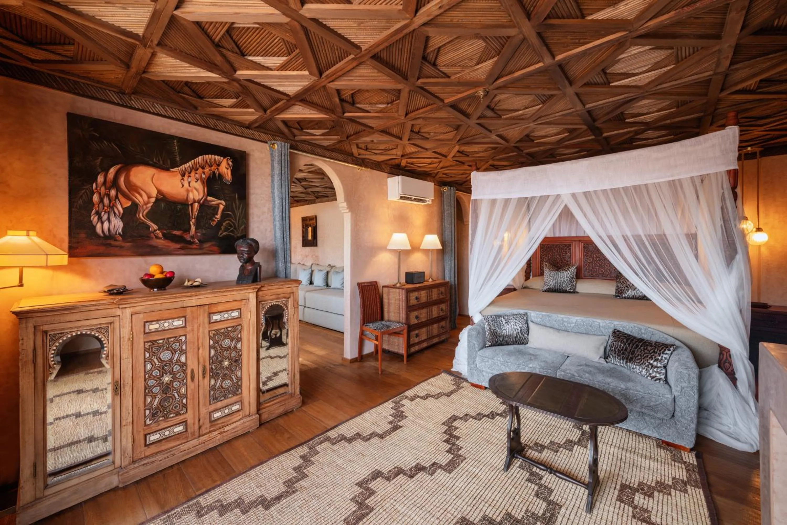 Bed in Riad Kheirredine